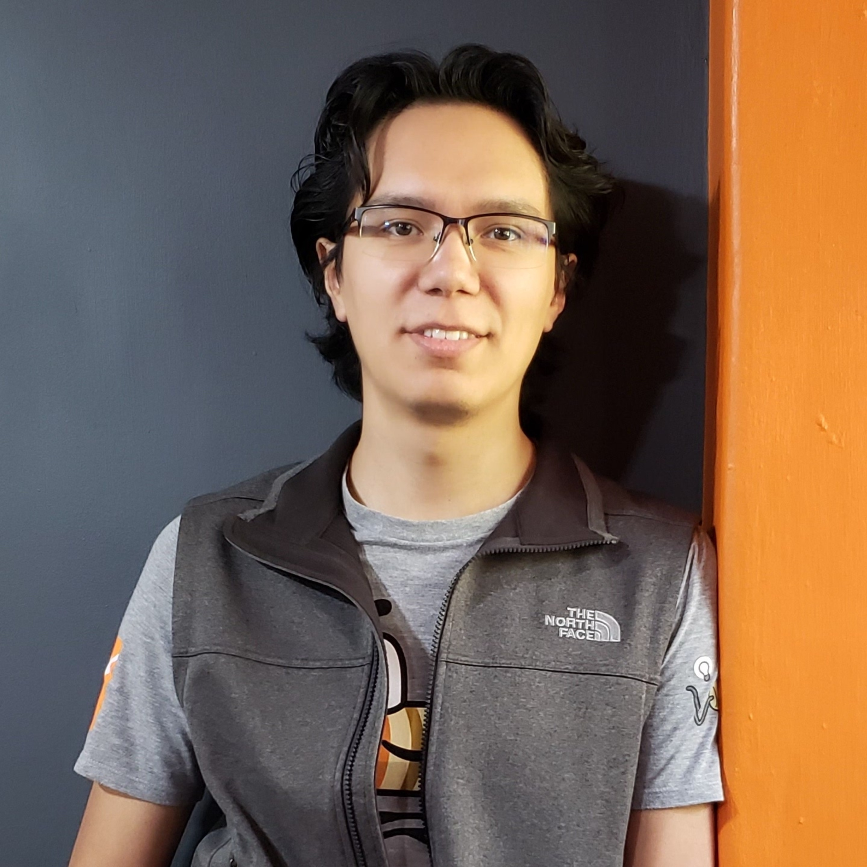 En plática con el Inge.