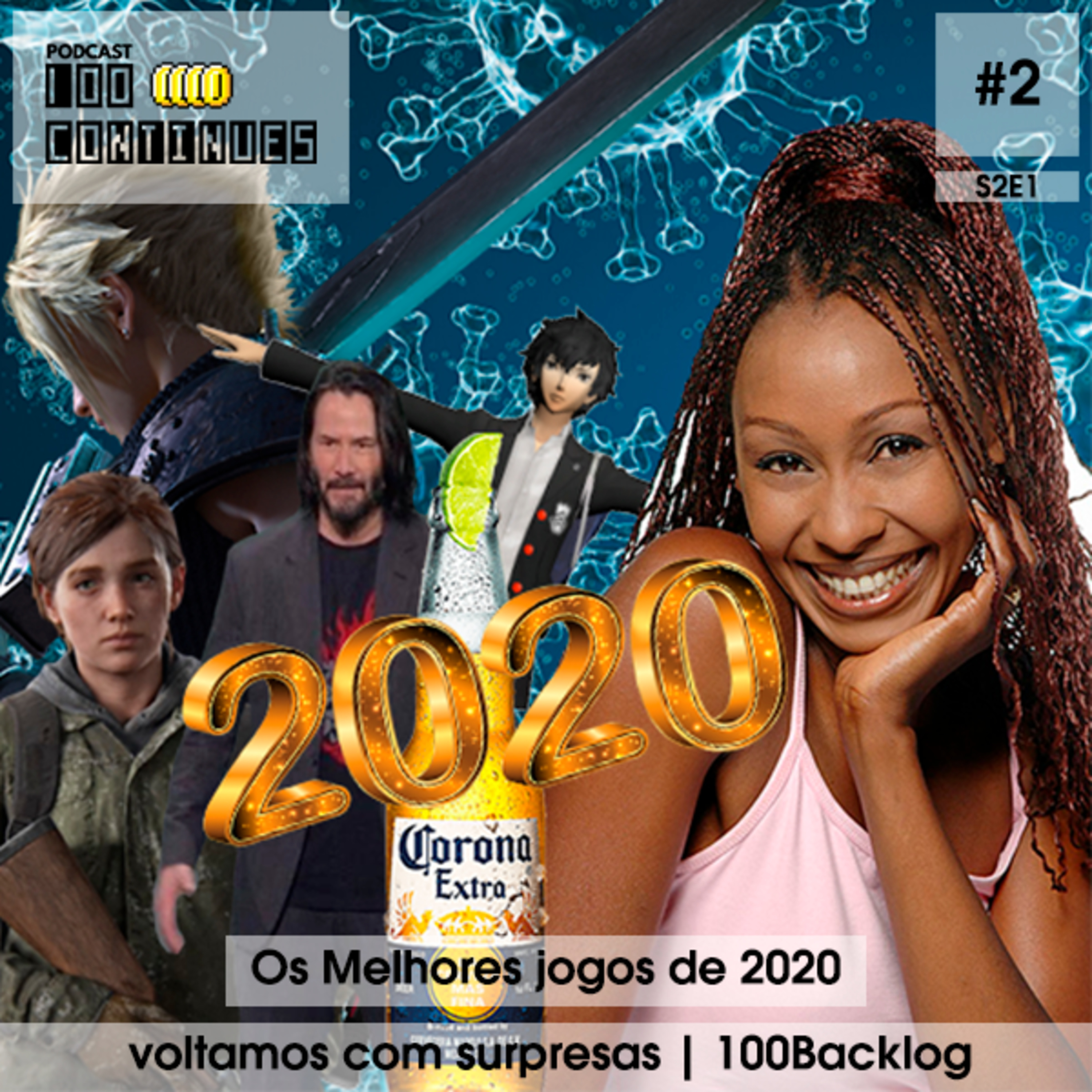 100Continues #02 - Voltamos???/Surpresa/Melhores Jogos que jogamos em 2020!