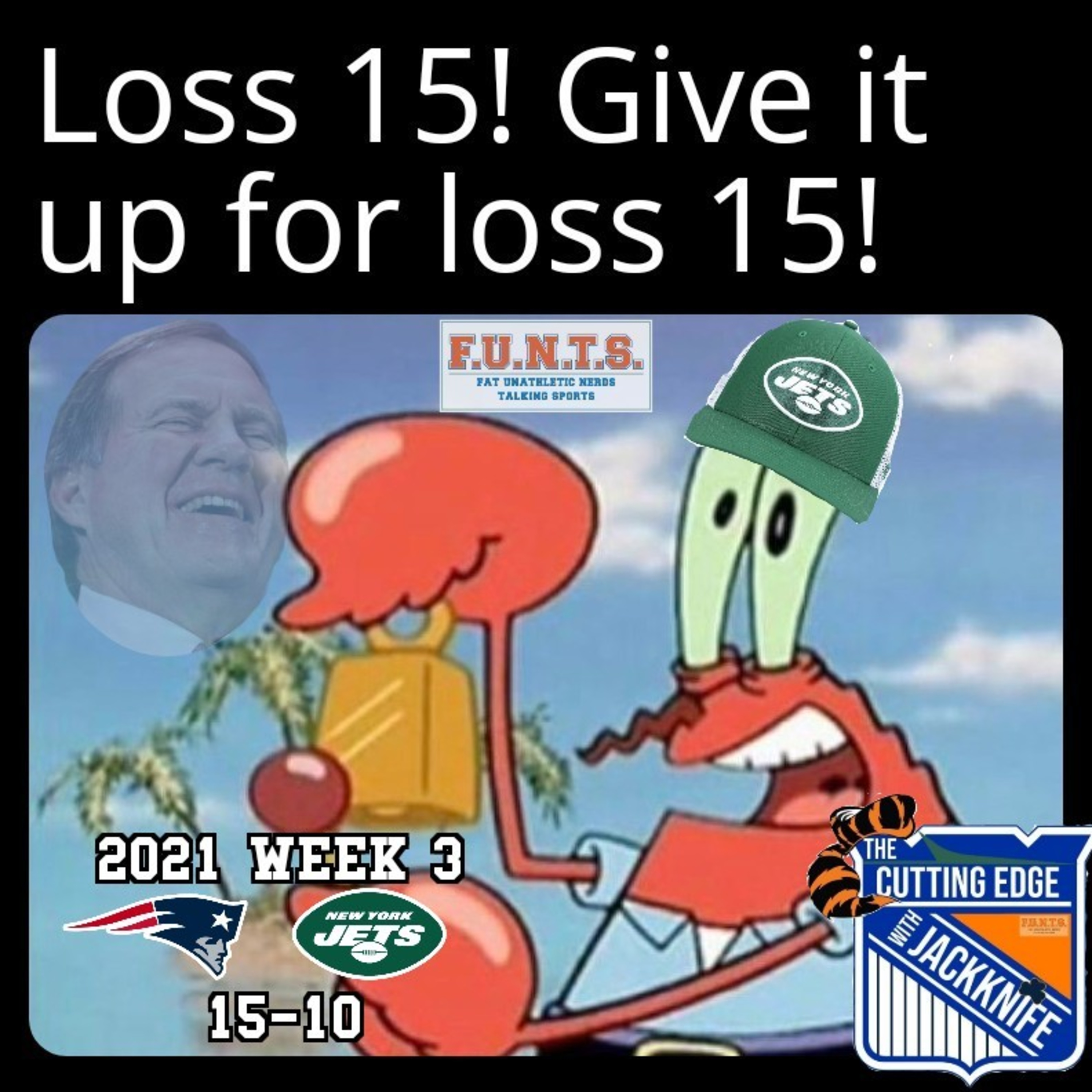 Jets Week 3 2023, 15 in-a-row! | The Cutting Edge W/JackKnife