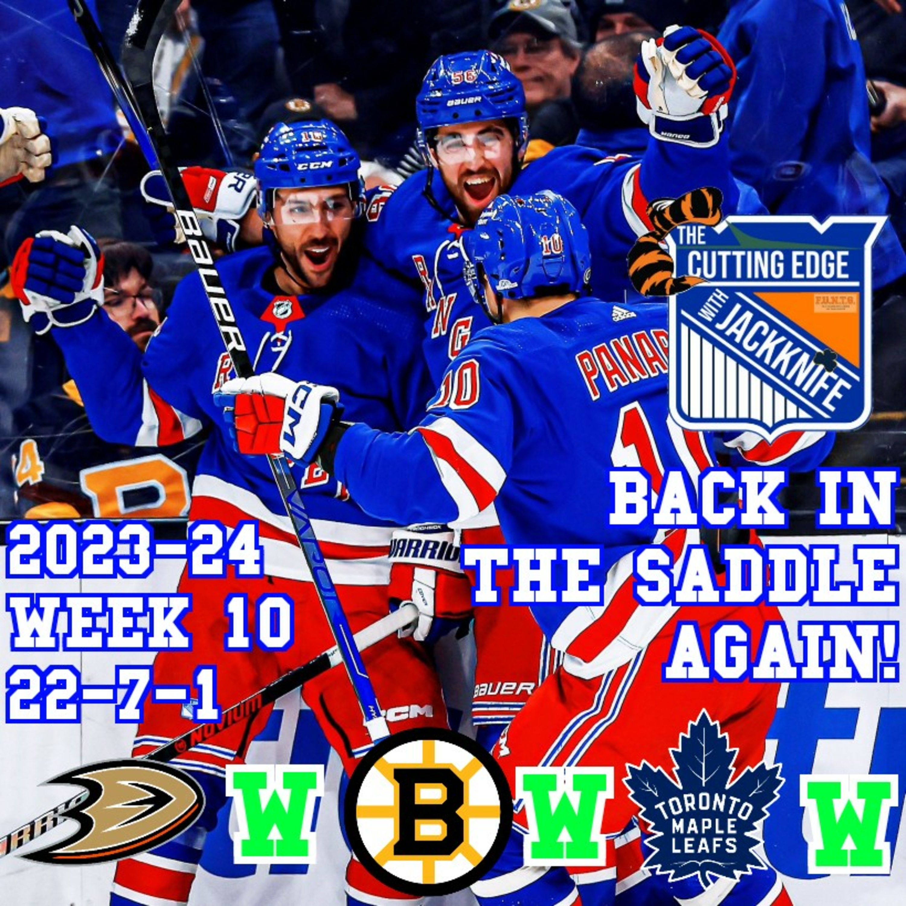 Rangers 23-24 Week 10, Back in the Saddle Again! | The Cutting Edge W/JackKnife