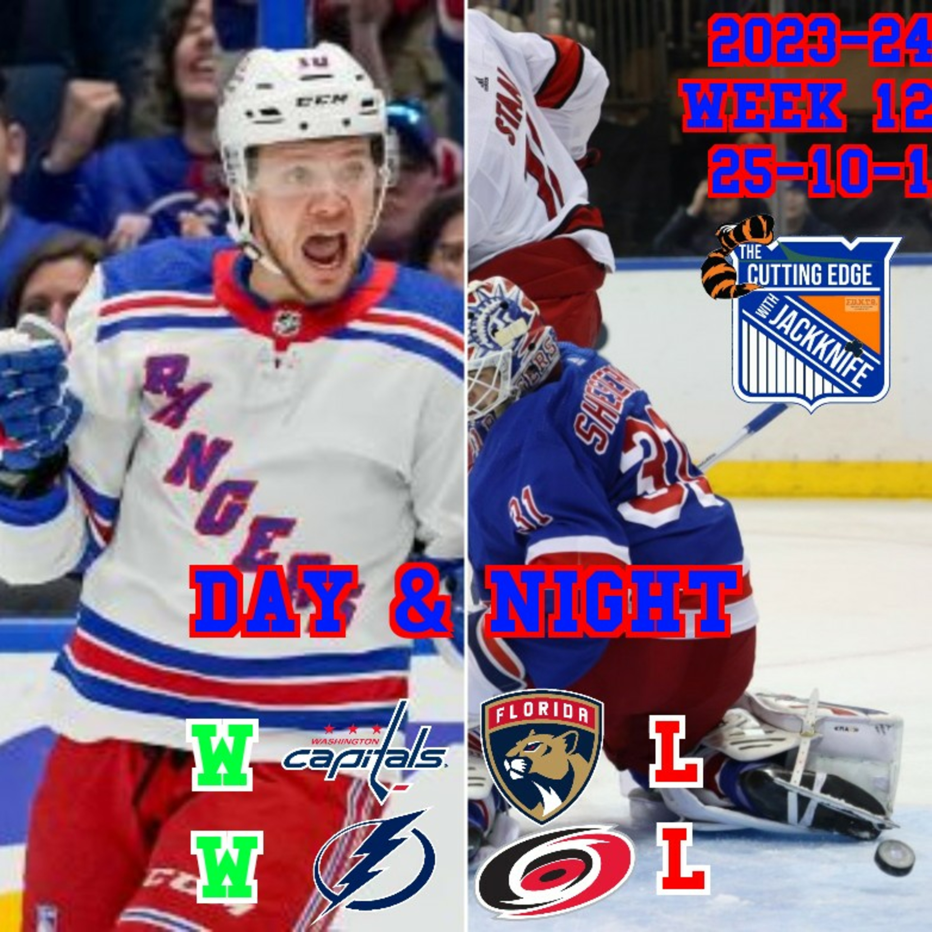 Rangers 23-24 Week 12, Day & Night | The Cutting Edge W/JackKnife