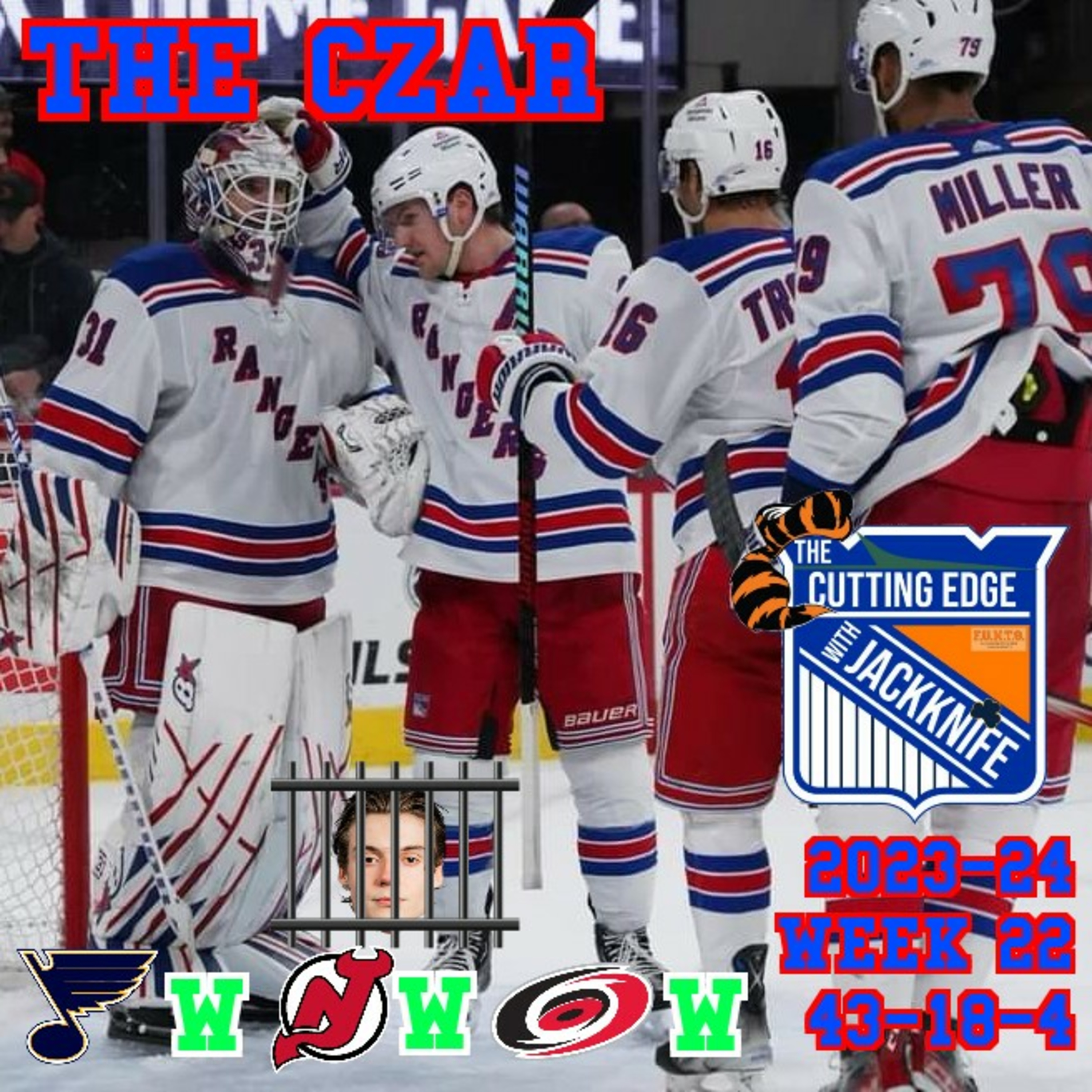 Rangers 23-24 Week 22, the Czar | The Cutting Edge W/JackKnife