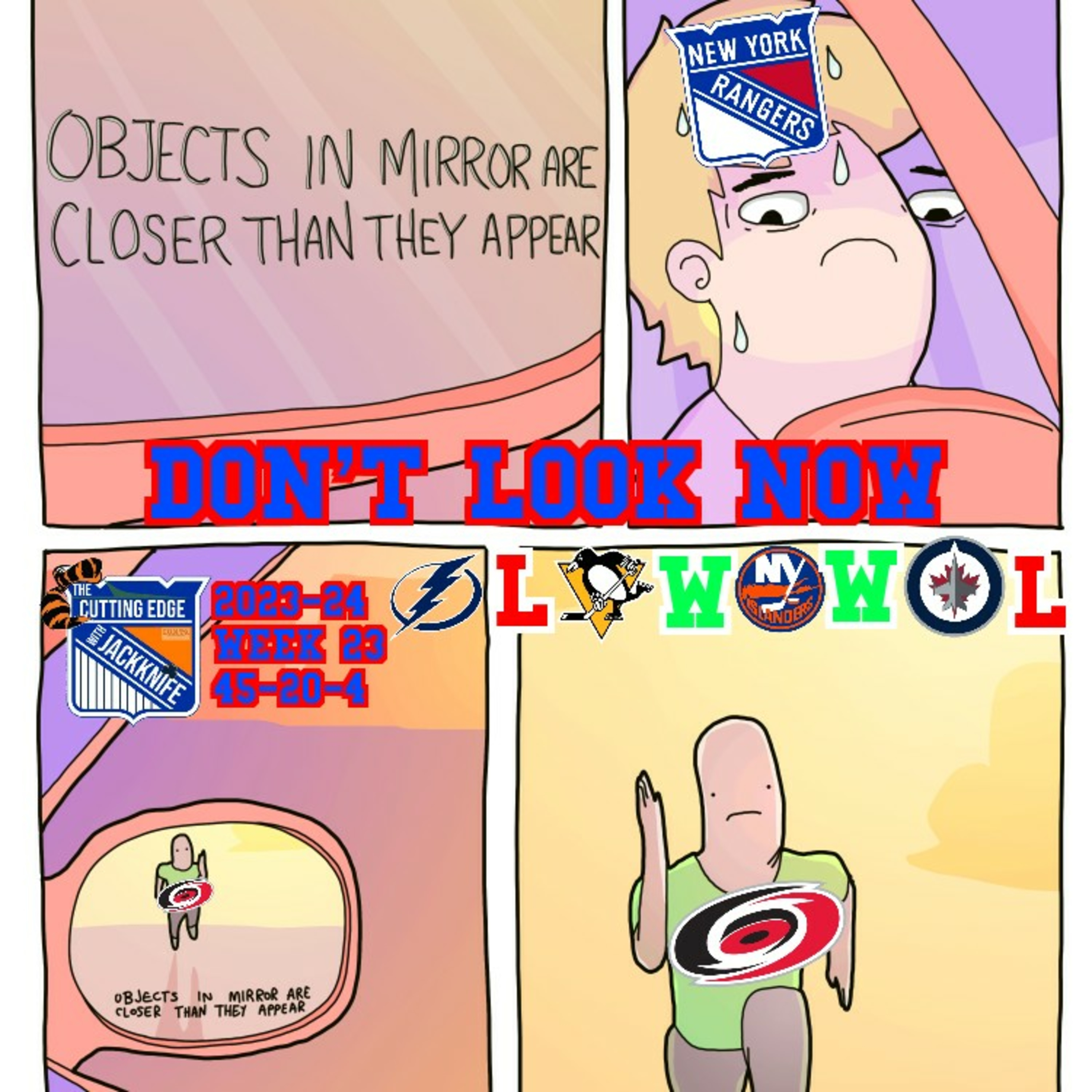 Rangers 23-24 Week 23, Don't Look Now | The Cutting Edge W/JackKnife