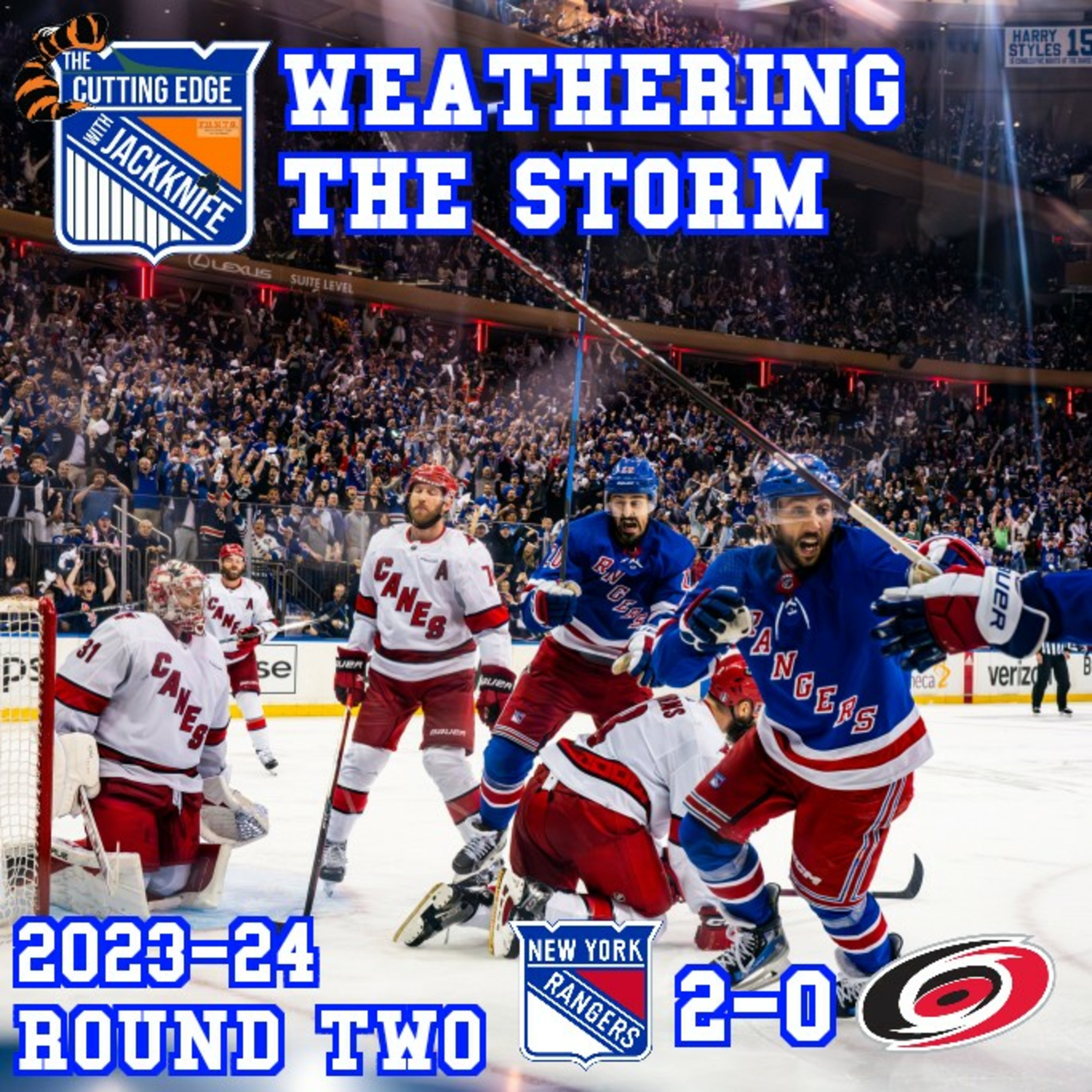 Rangers 23-24 Playoffs. Weathering the Storm | The Cutting Edge W/JackKnife