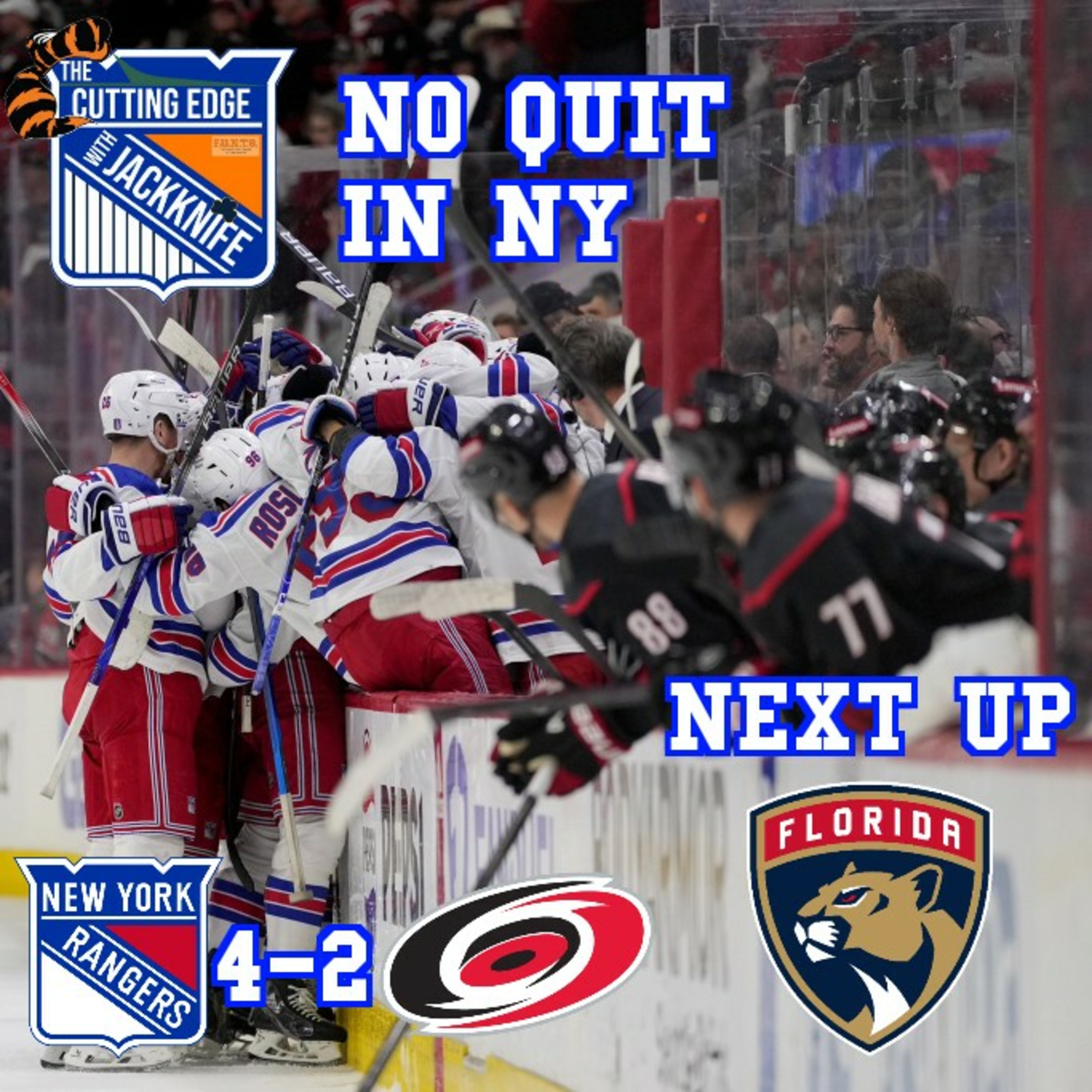 Rangers 23-24 Playoffs, No Quit in NY | The Cutting Edge W/JackKnife