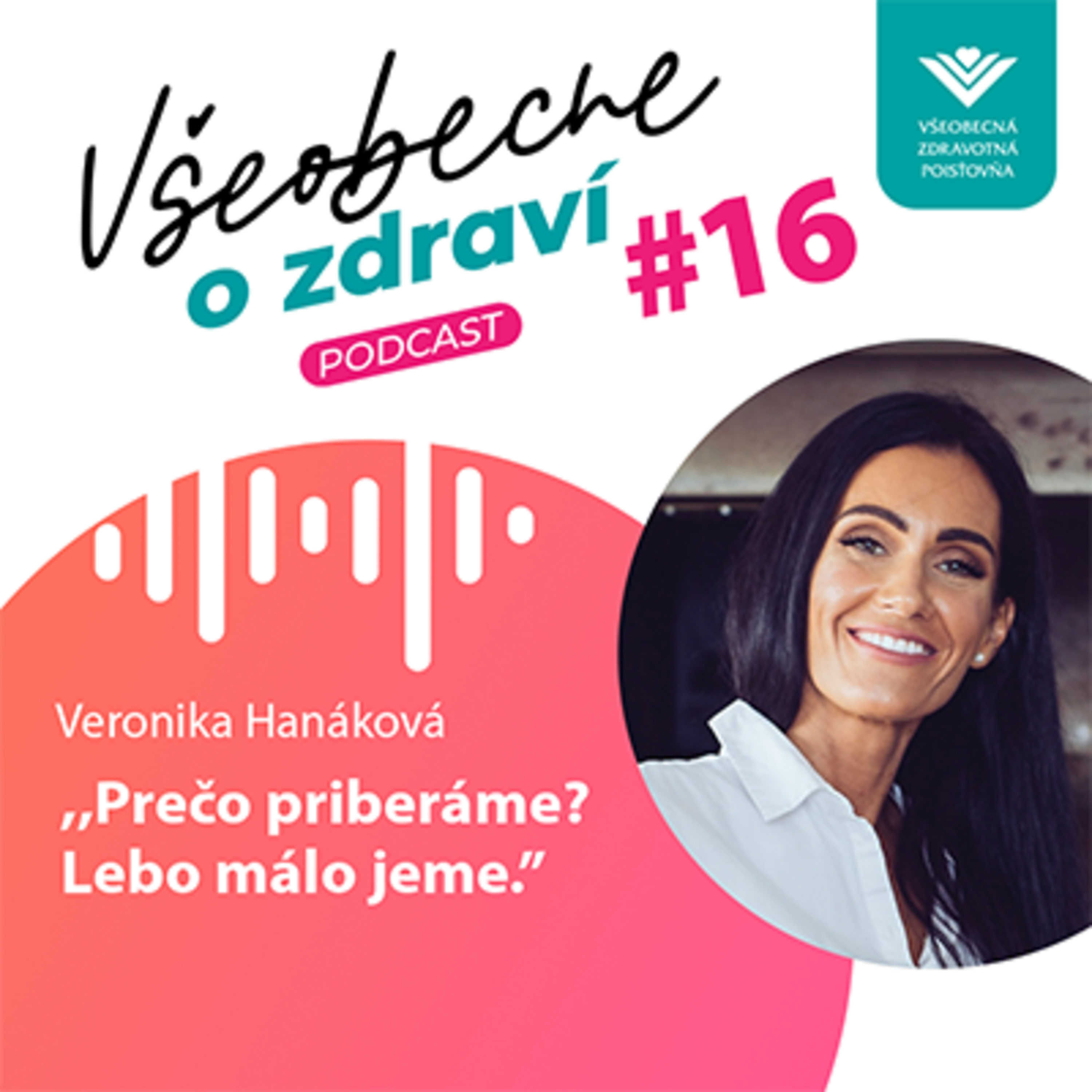 #16 Veronika Hanáková: Prečo priberáme? Lebo málo jeme episode artwork