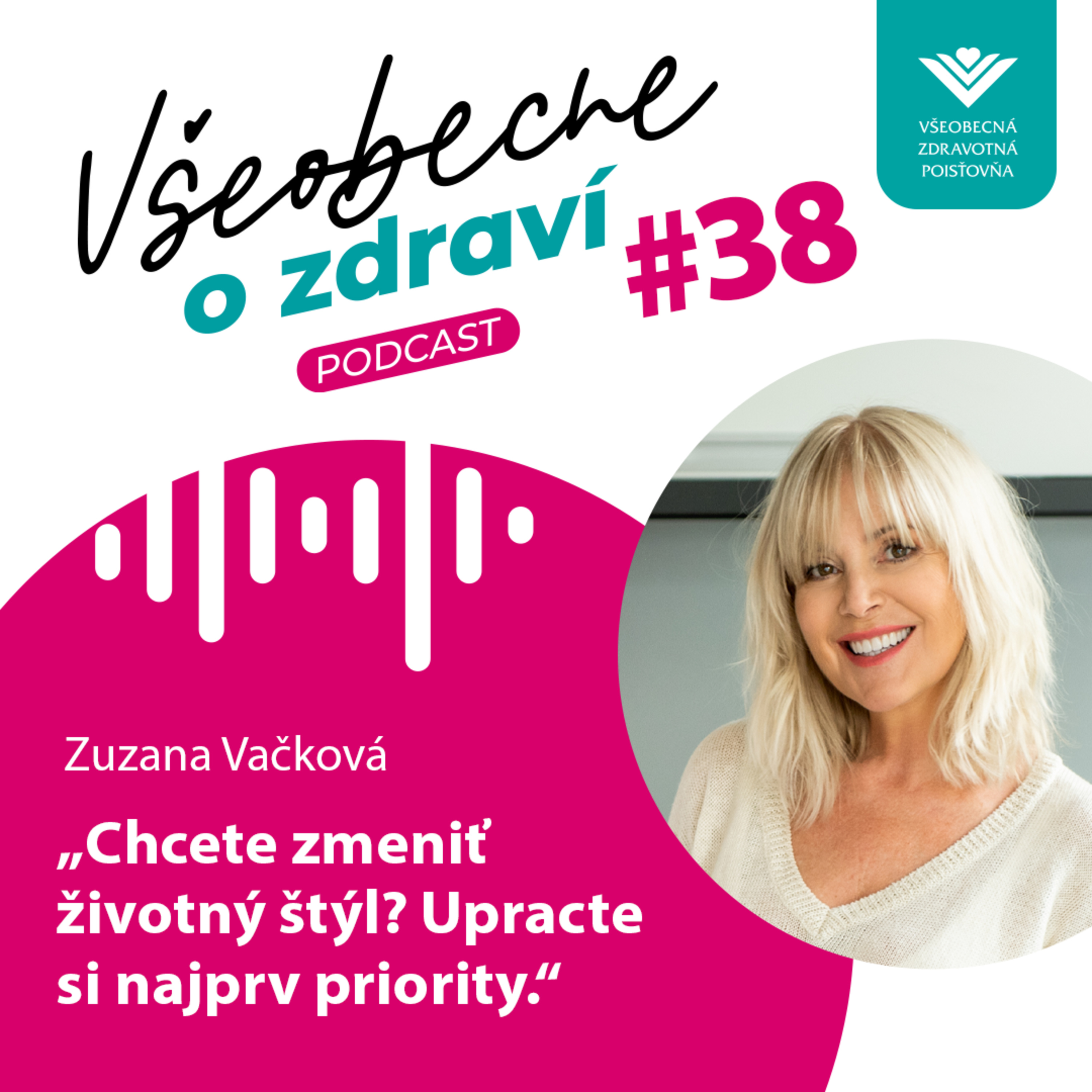#38 Zuzana Vačková: Chcete zmeniť životný štýl? Upracte si najprv priority. episode artwork