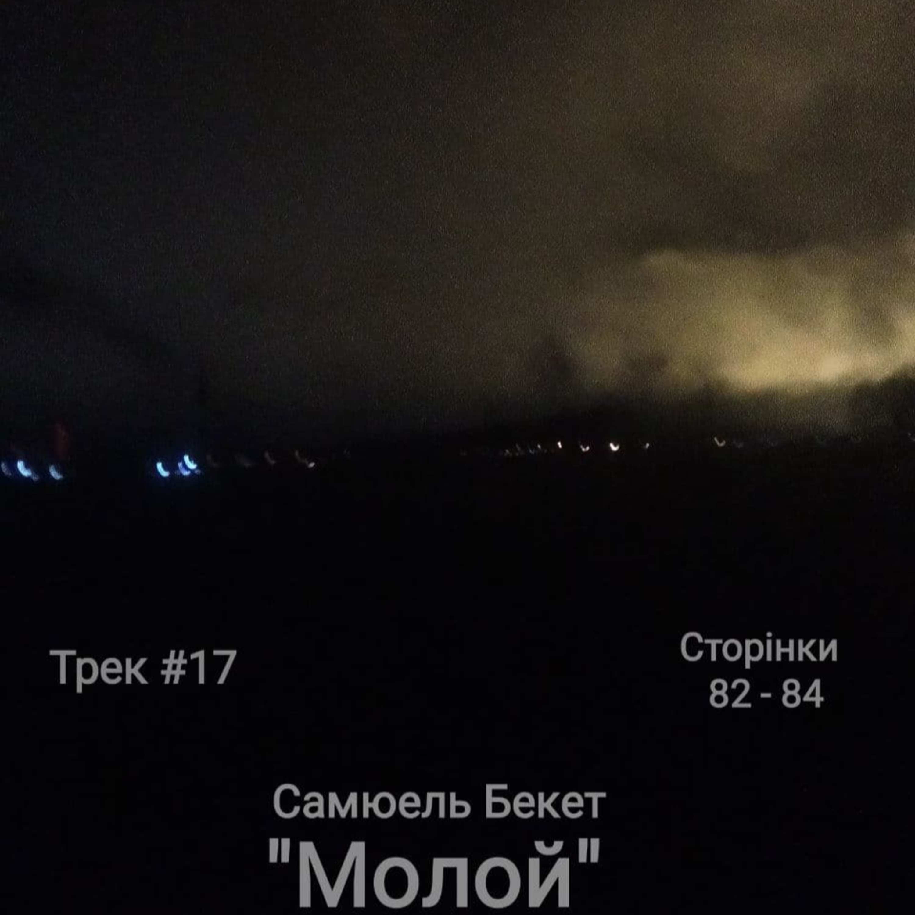 Сімнадцятий фраґмент Бекетового роману "Молой", ч. I episode artwork