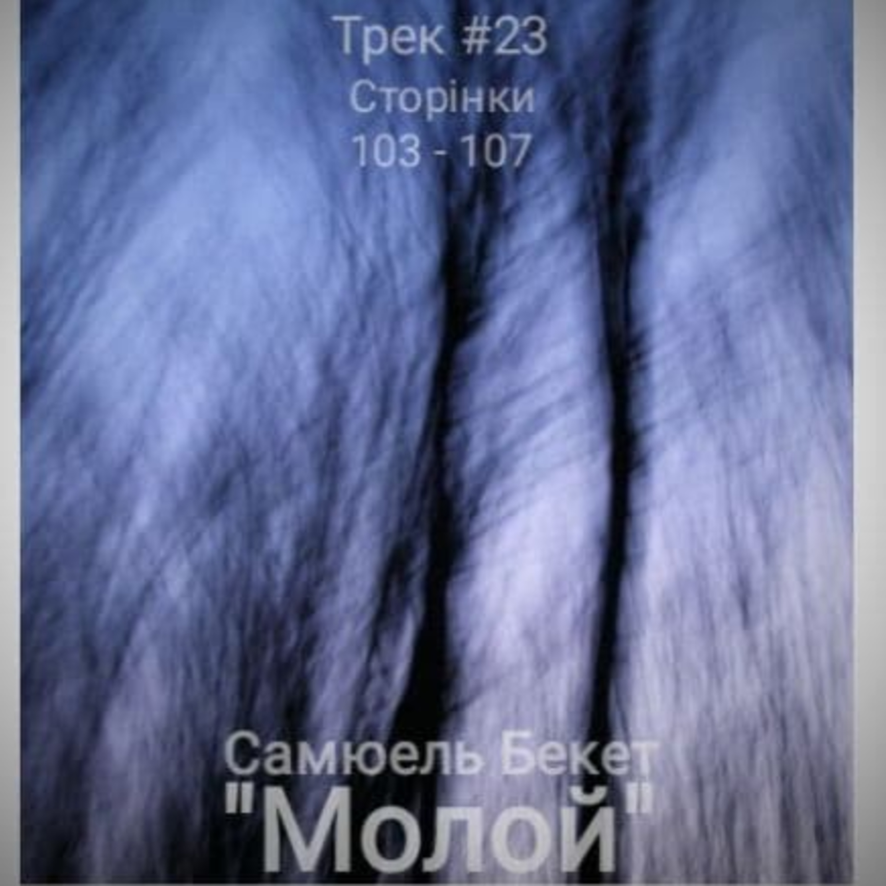 Двадцять третій фраґмент Бекетового роману "Молой", ч. I episode artwork