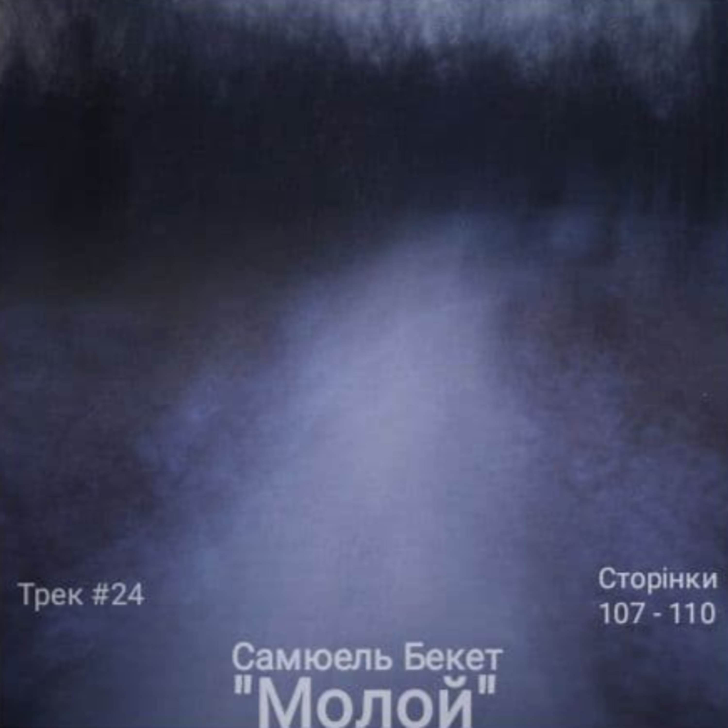 Двадцять четвертий фраґмент Бекетового роману "Молой", ч. I episode artwork