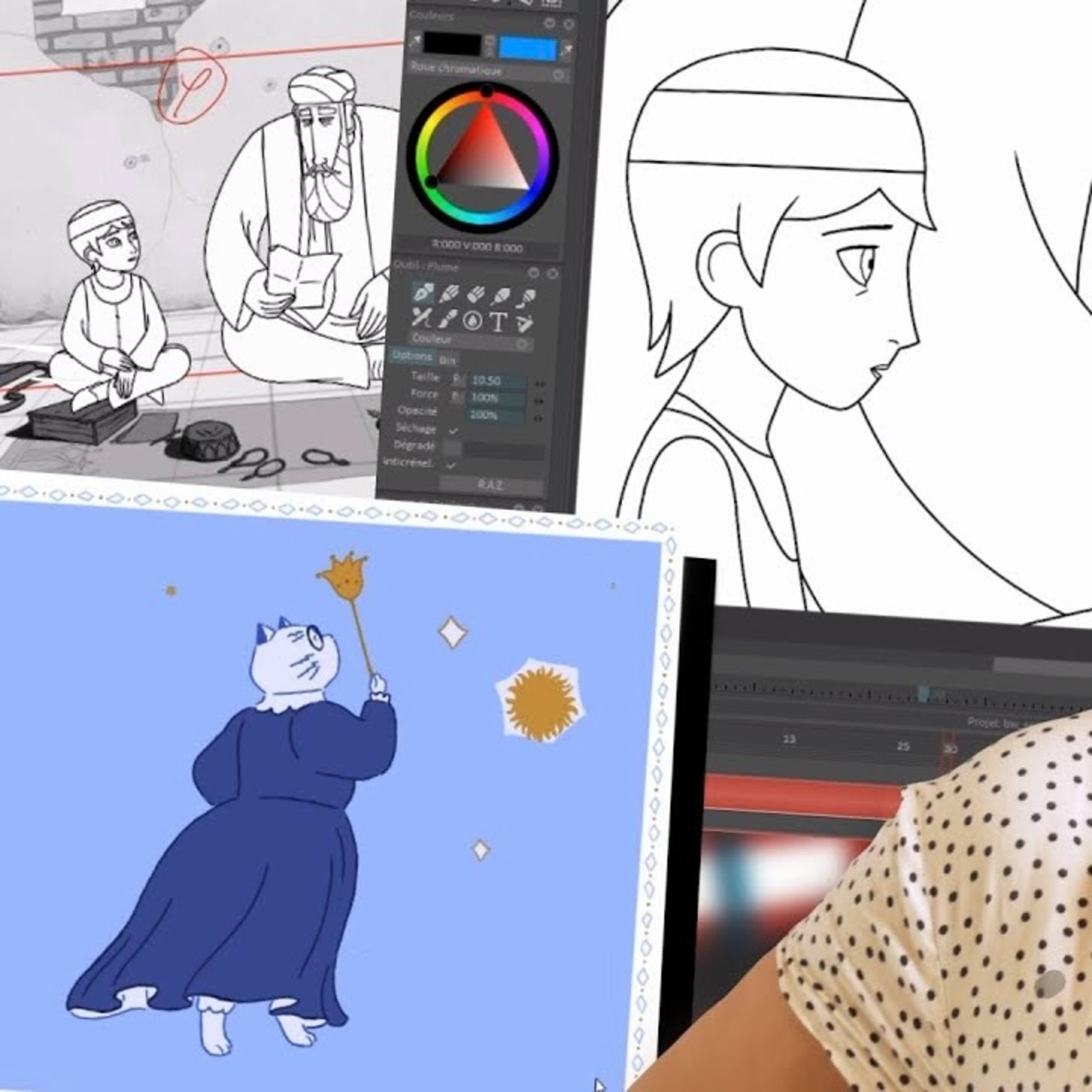 Les métiers de l\'animation et de l\'image | avec Benjamin Cerbai (Podcast)