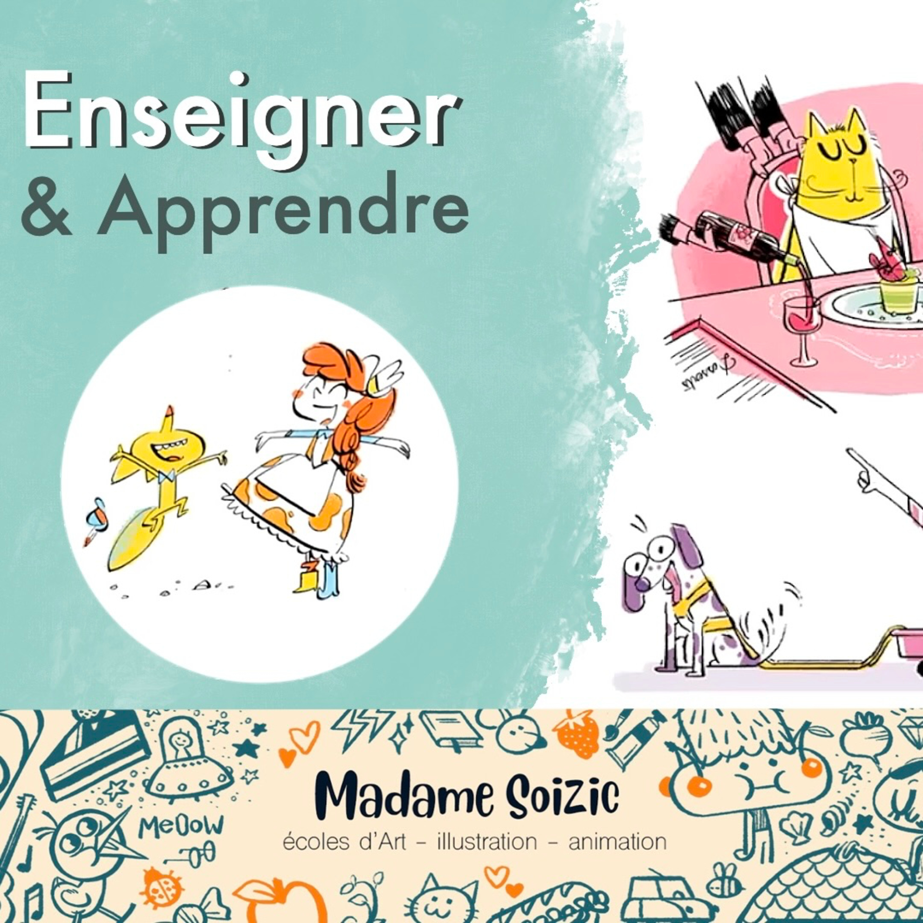 Les métiers de l\'animation et de l\'image | avec Benjamin Cerbai (Podcast)