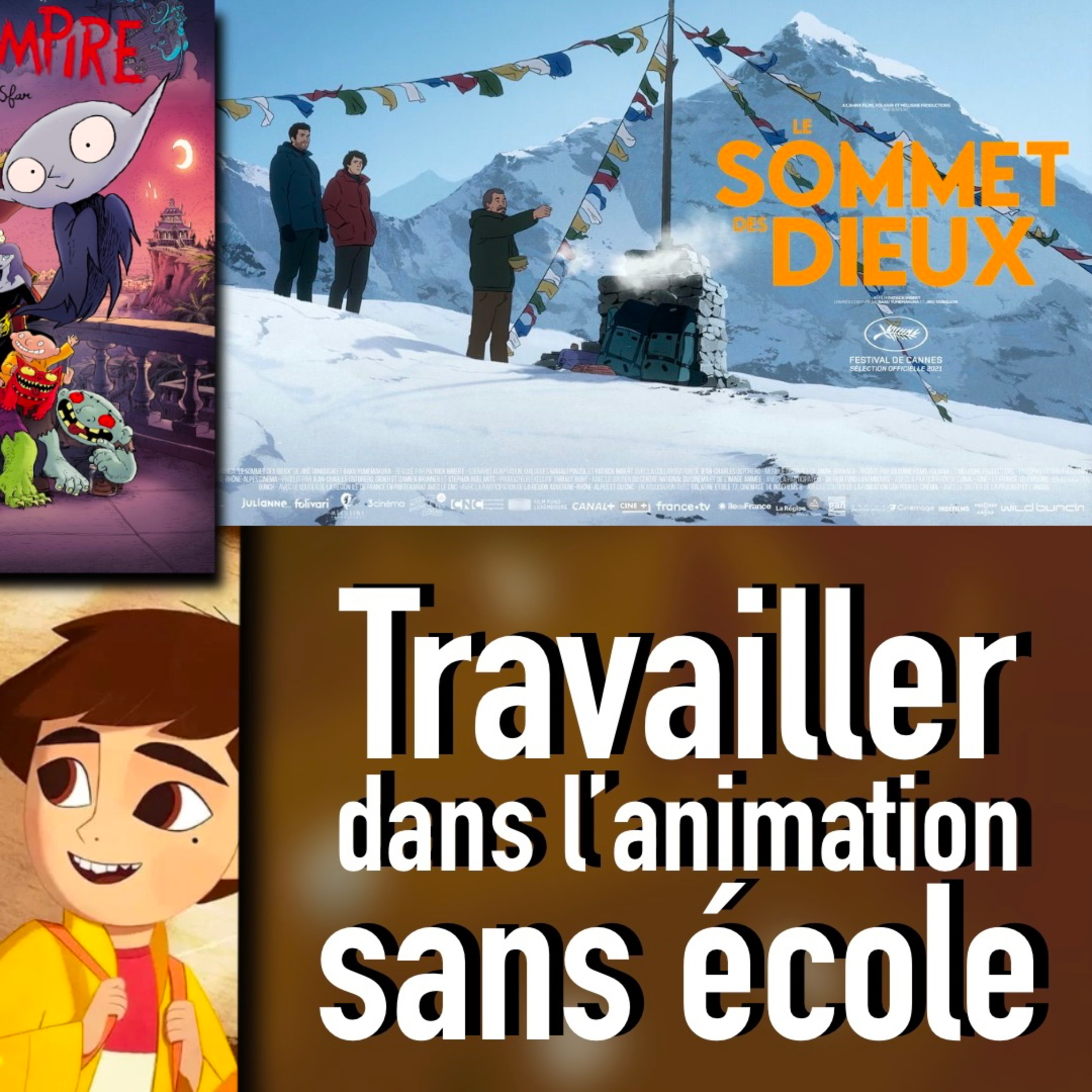 Les métiers de l\'animation et de l\'image | avec Benjamin Cerbai (Podcast)