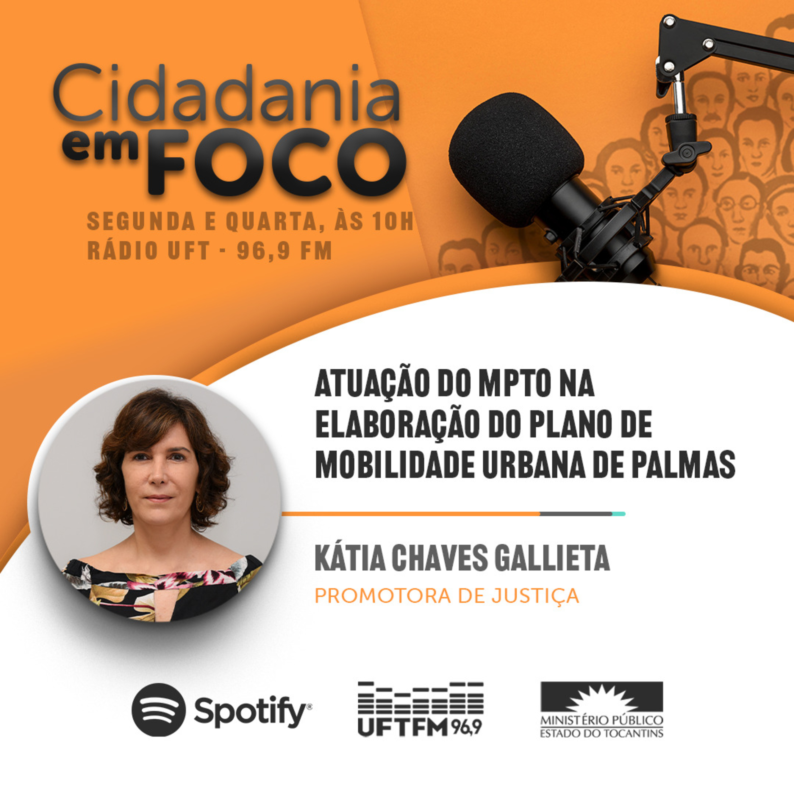 Cidadania em Foco - 26/09/2022 - Atuação do MPTO na elaboração do plano de mobilidade urbana de Palmas- Kátia Chaves Gallieta (Promotora de Justiça) episode artwork