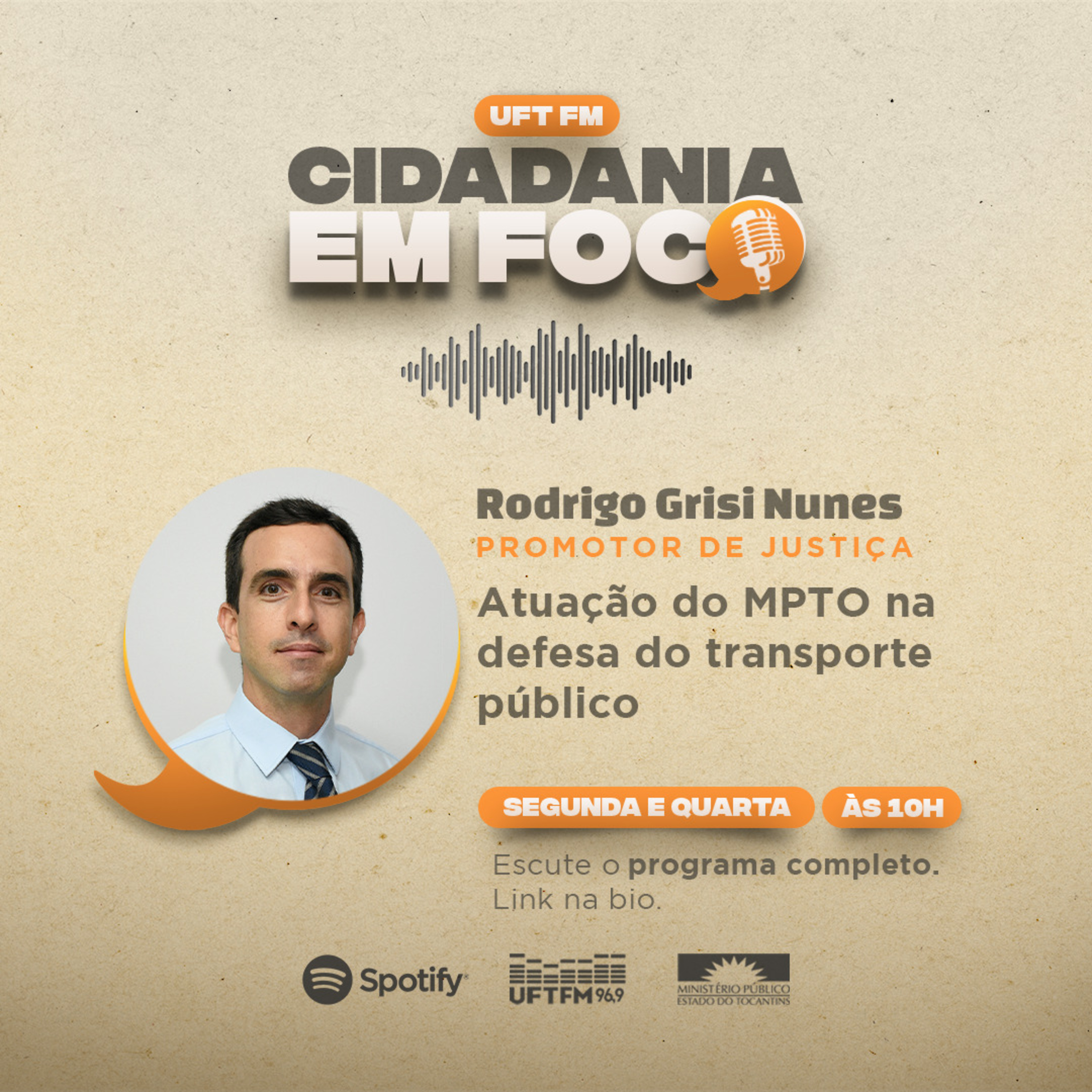 Cidadania em Foco - 27/02/2023 - Atuação do MPTO na defesa do transporte coletivo - Rodrigo Grisi Nunes (Promotor de Justiça) episode artwork