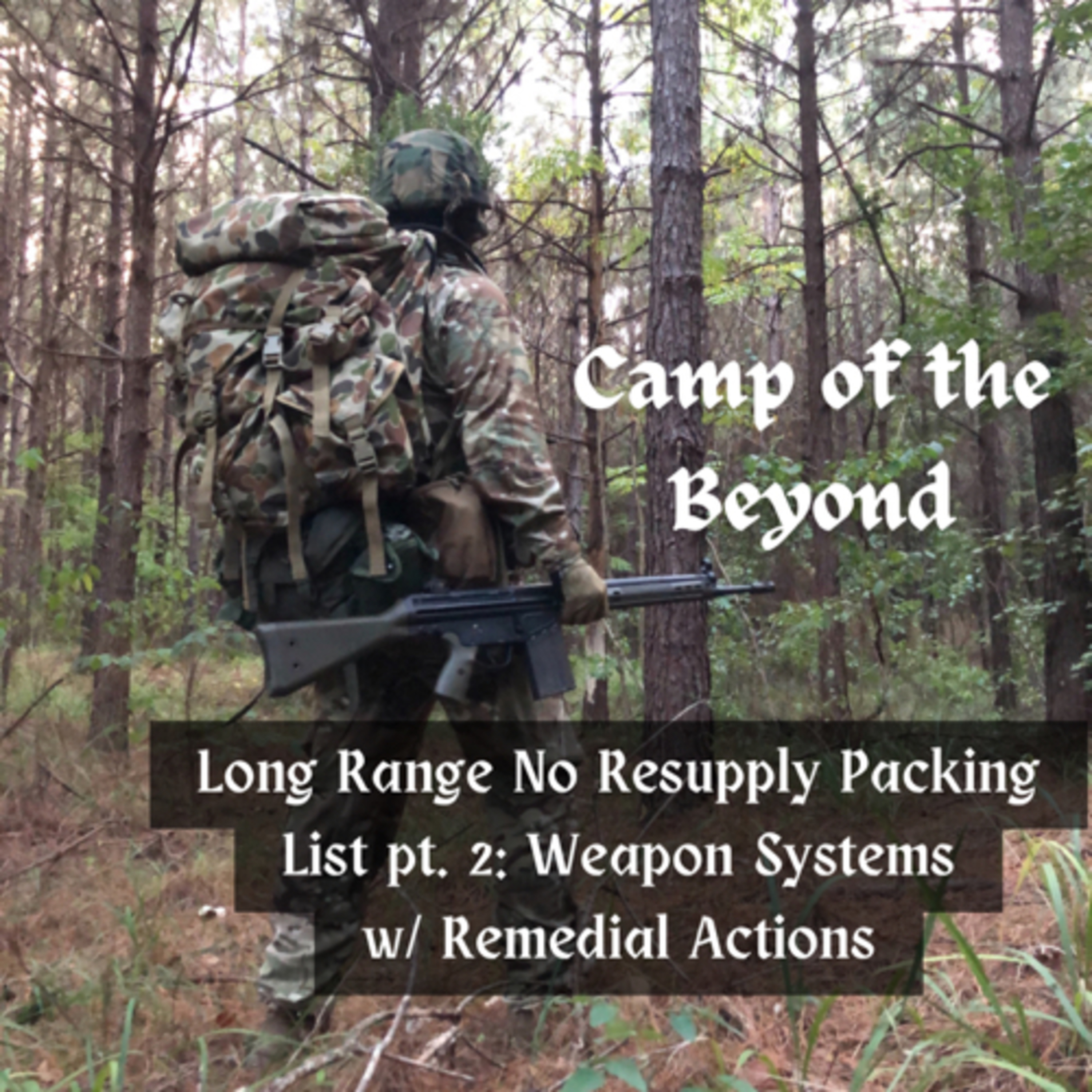 Long Range No Resupply Packing List pt. 2: Weapon Systems with Remedial Actions episode artwork