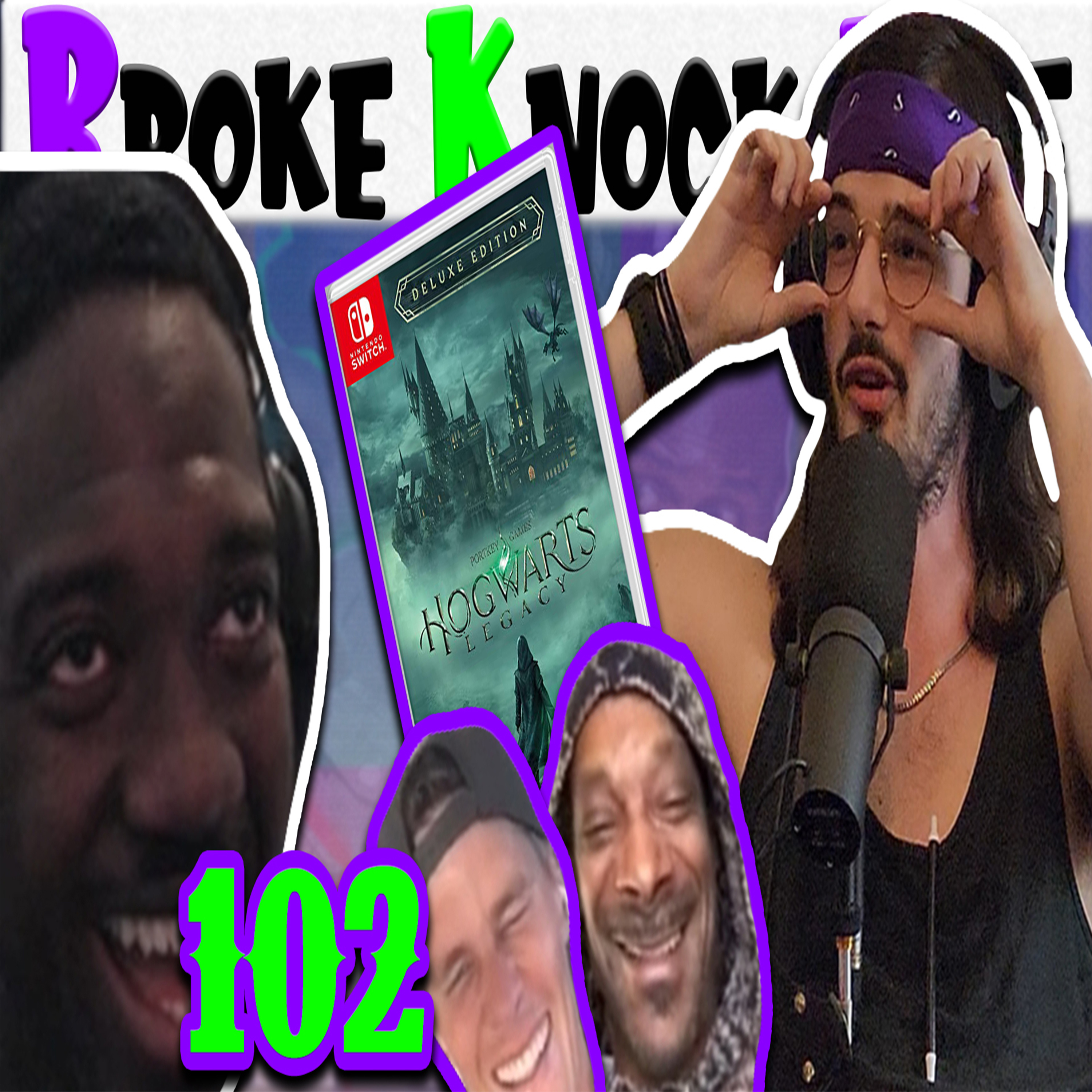 Reddit Fights (who won?) & Harry Potter Legacy (sucks??): Broke Knock Life 102 episode artwork