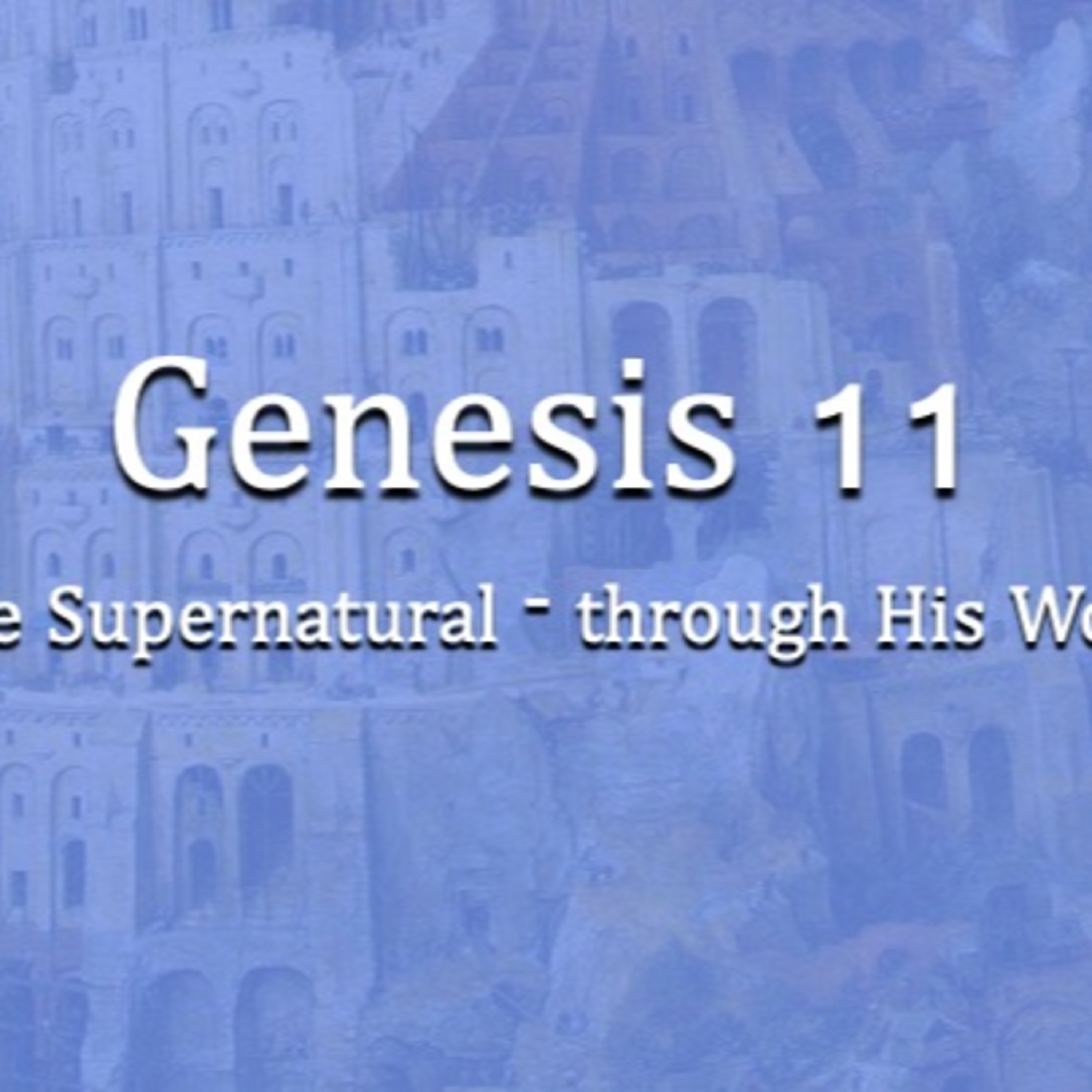 The Supernatural - Through His Word