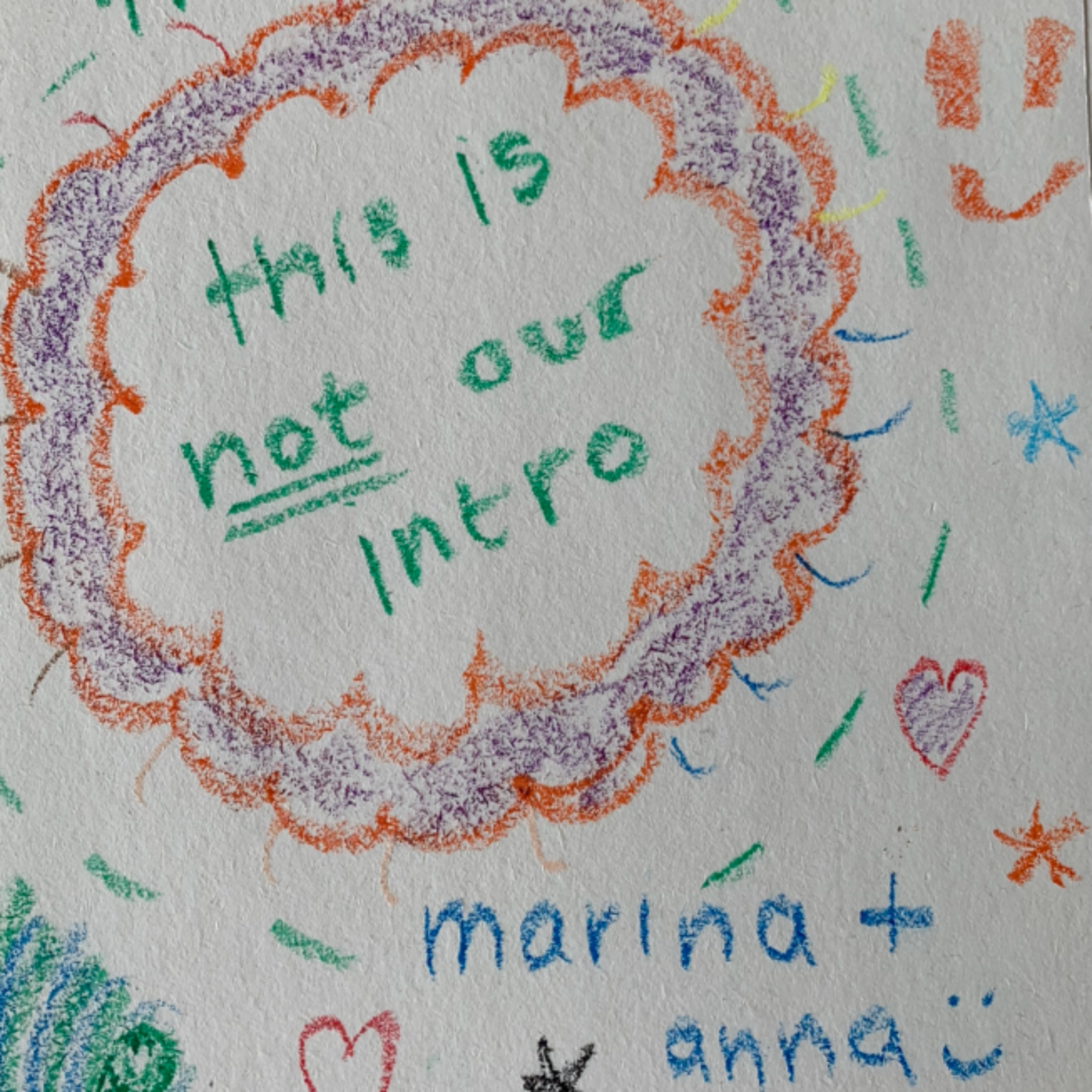 this is not our intro episode artwork