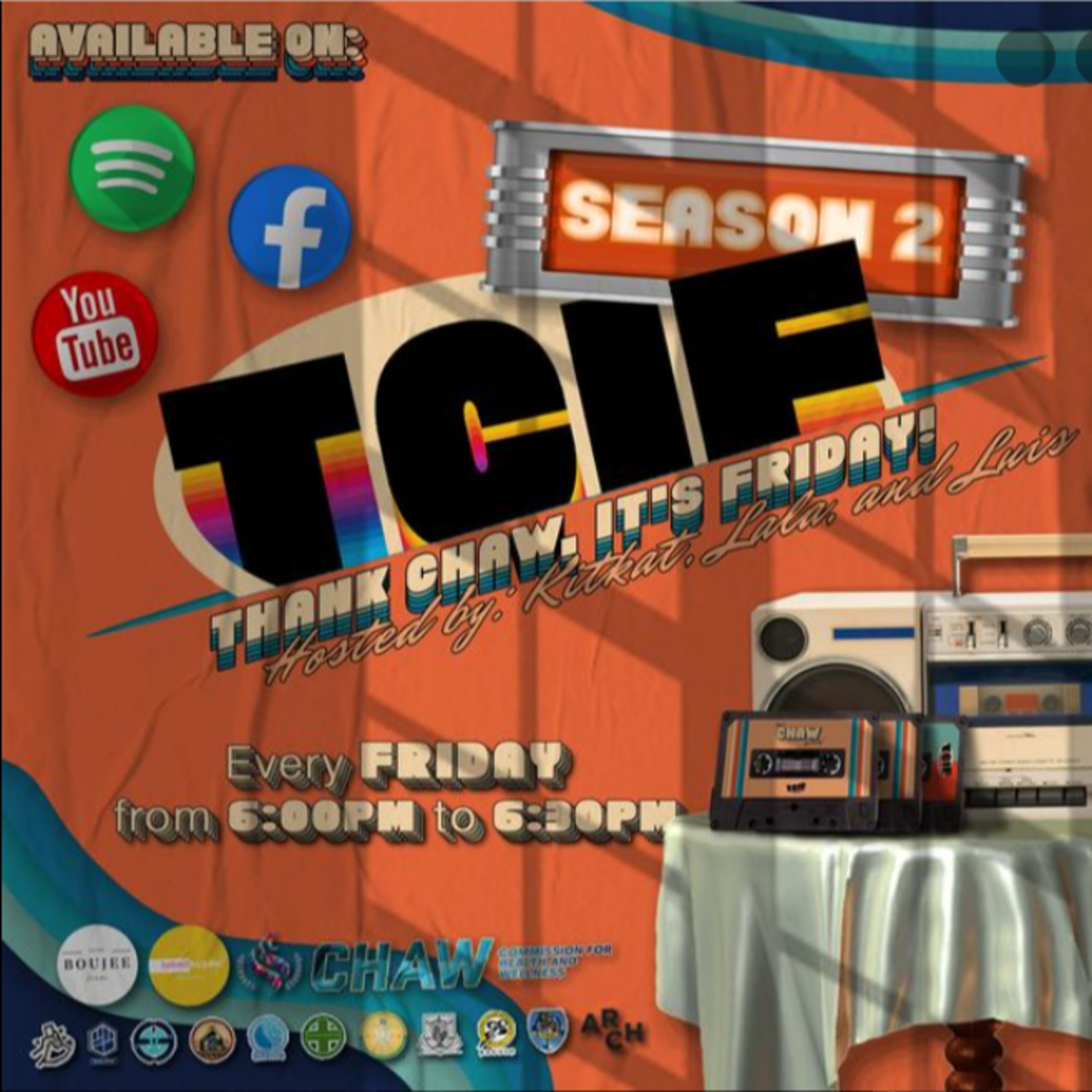 #TCIF ThankCHAW It\'s Friday