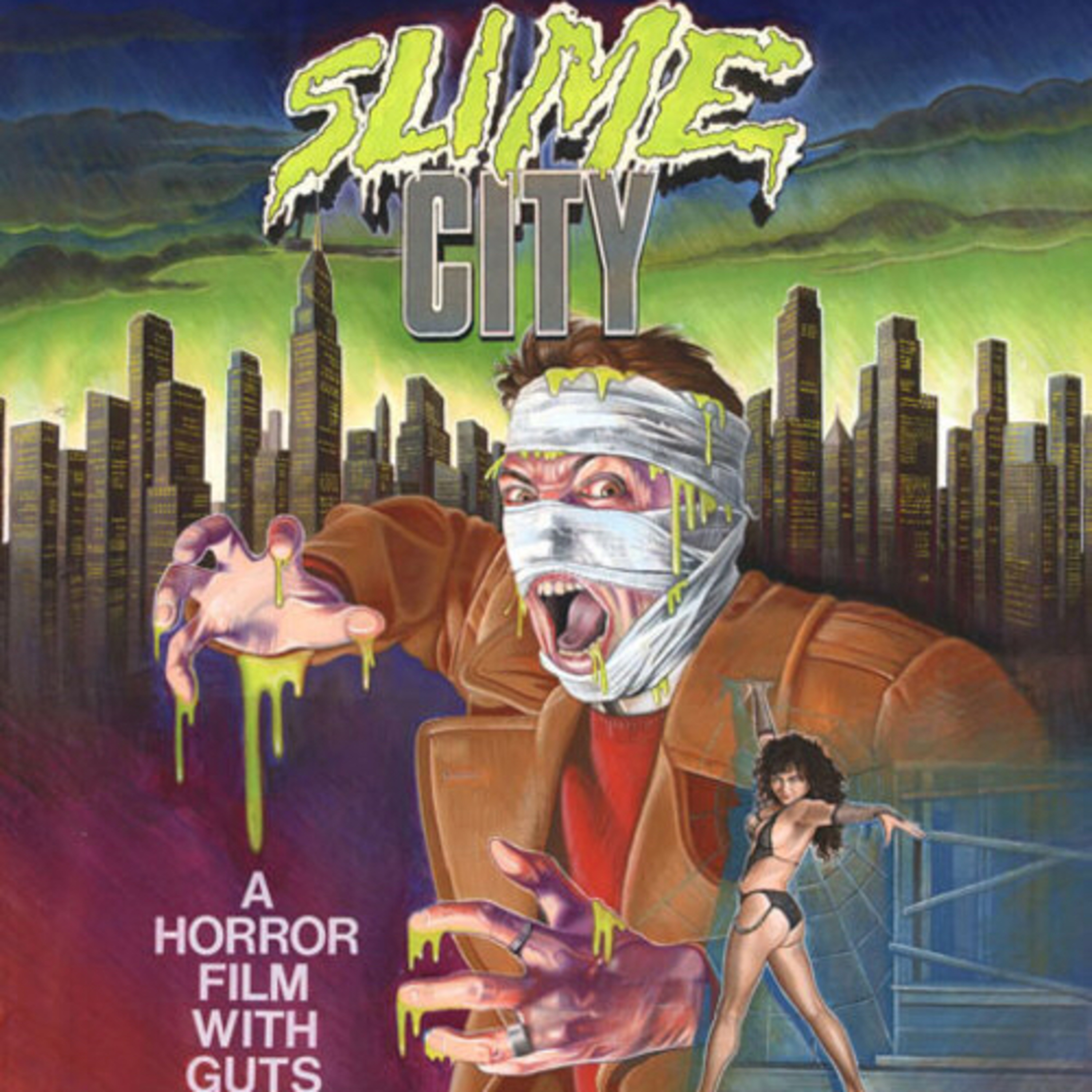 Episode 50: Gregory Lamberson's "Slime City" (1988) film discussed by Inside Movies Galore episode artwork