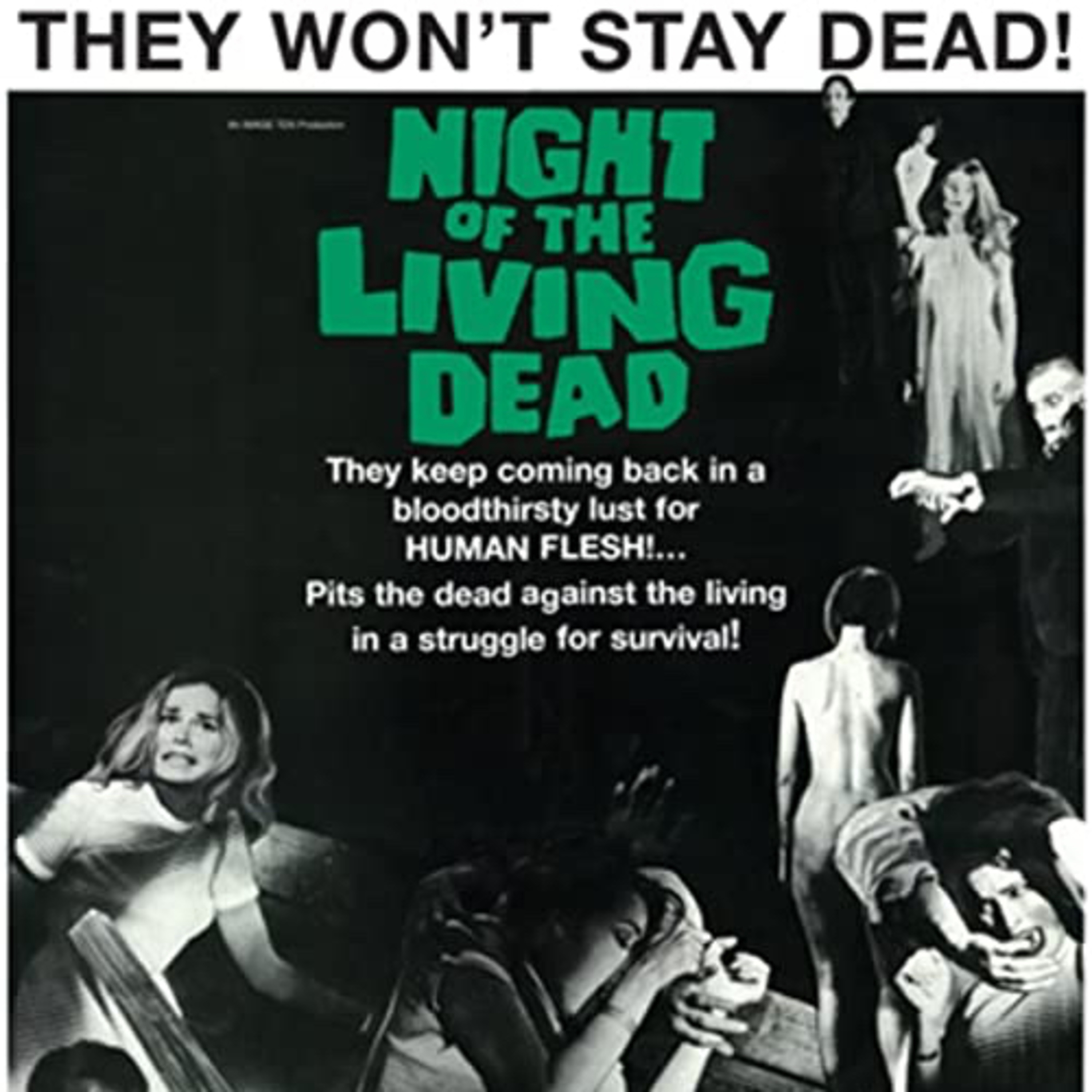 Episode 14: George Romero-s "Night of the Living Dead" (1968) film discussed by Inside Movies Galore episode artwork