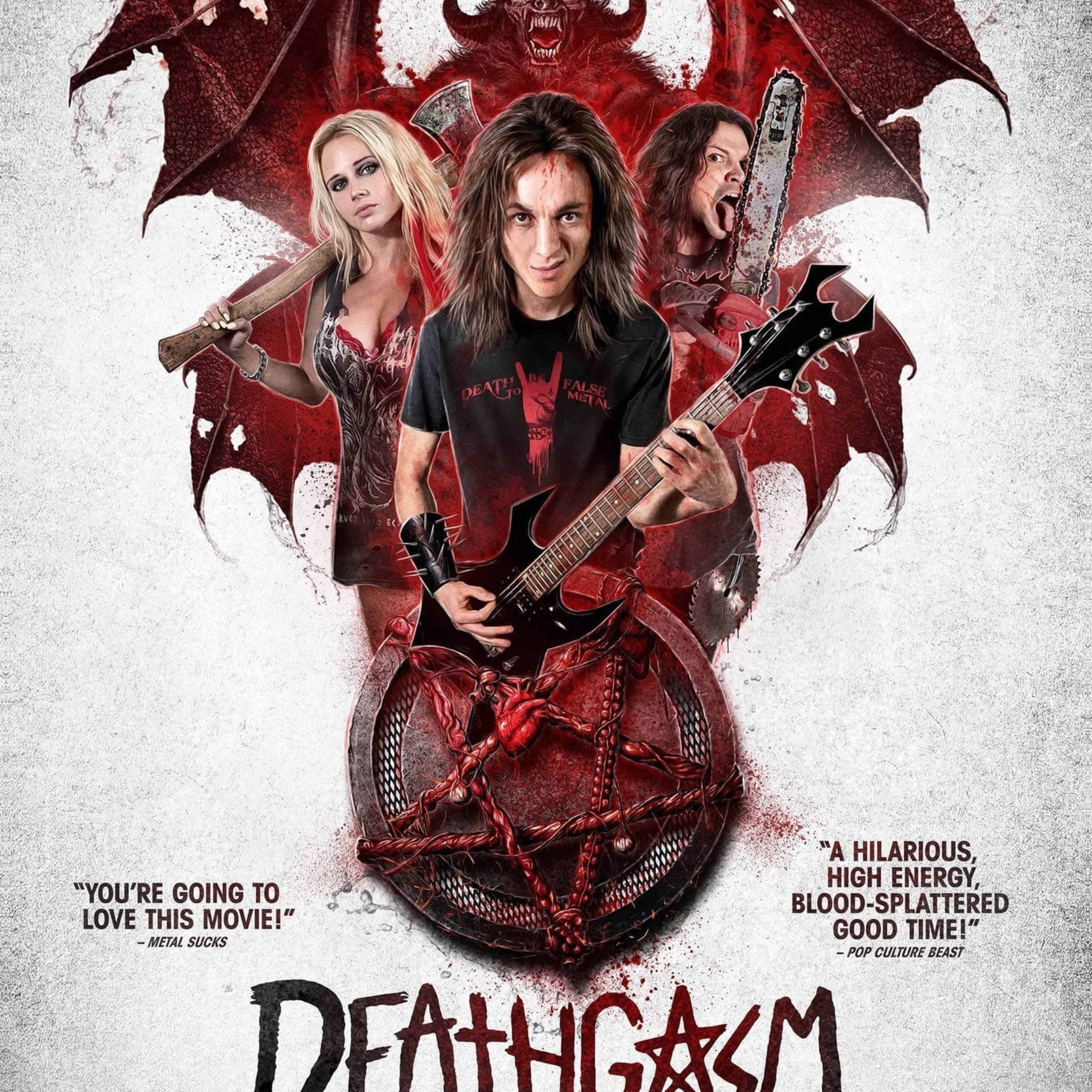 Episode 95: Jason Lei Howden's "Deathgasm" (2015) film discussed by Inside Movies Galore episode artwork