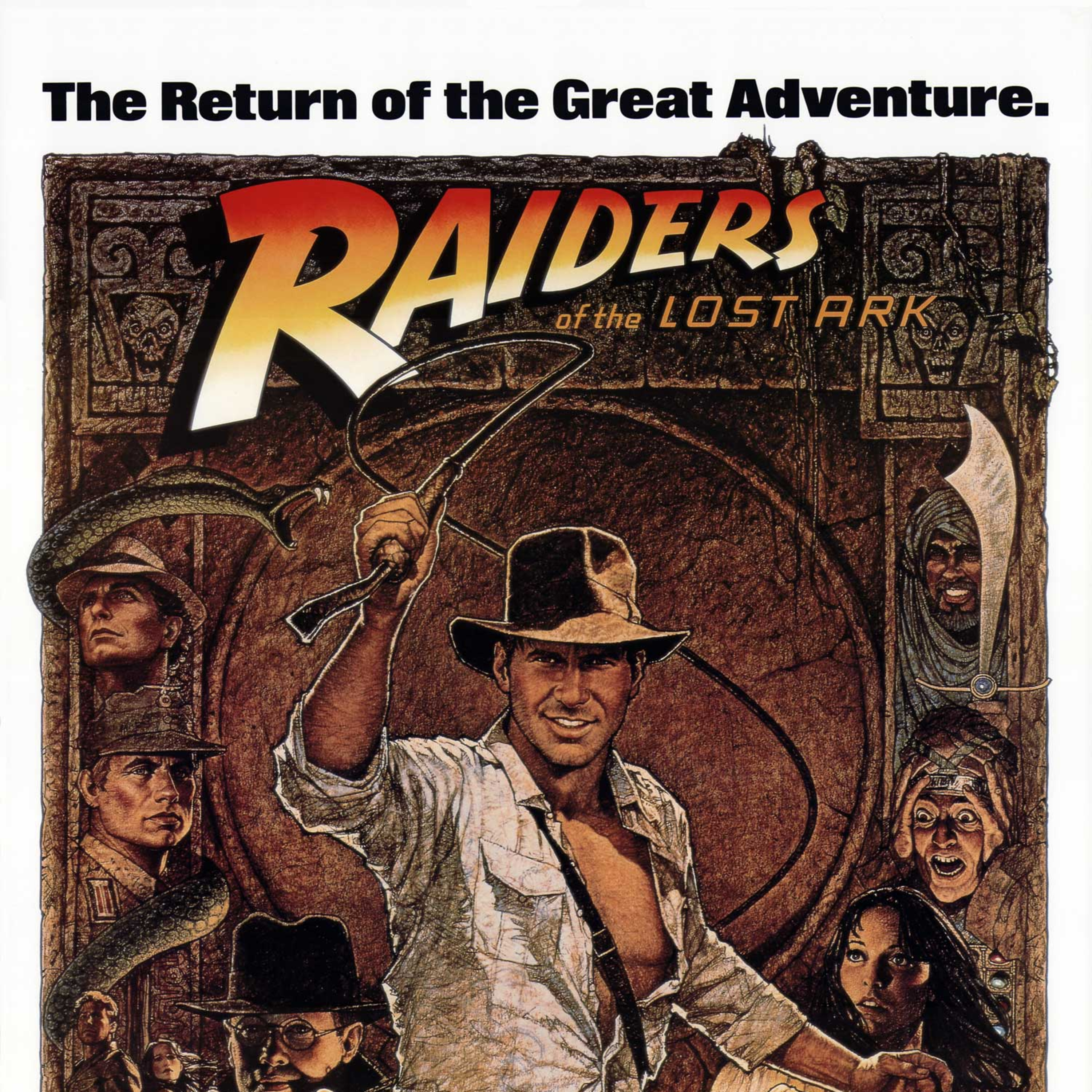 Episode 124: Steven Spielberg's "Raiders of the Lost Ark" (1981) film discussed by Inside Movies Galore episode artwork