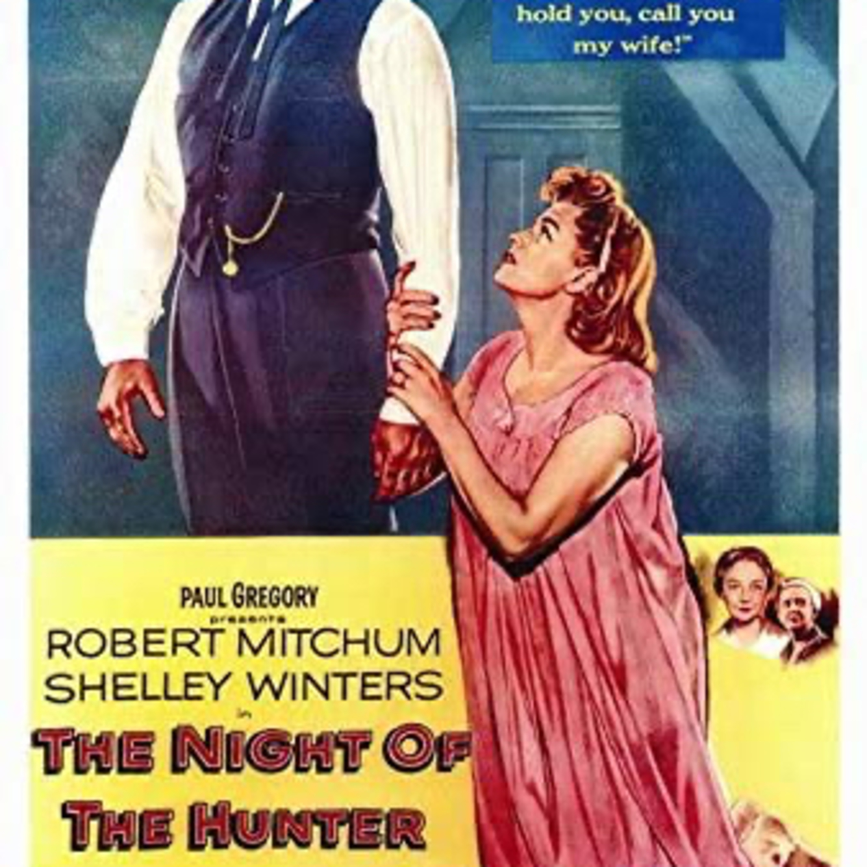 Episode 135: Charles Laughton's "The Night of the Hunter" (1955) film discussed by Inside Movies Galore episode artwork