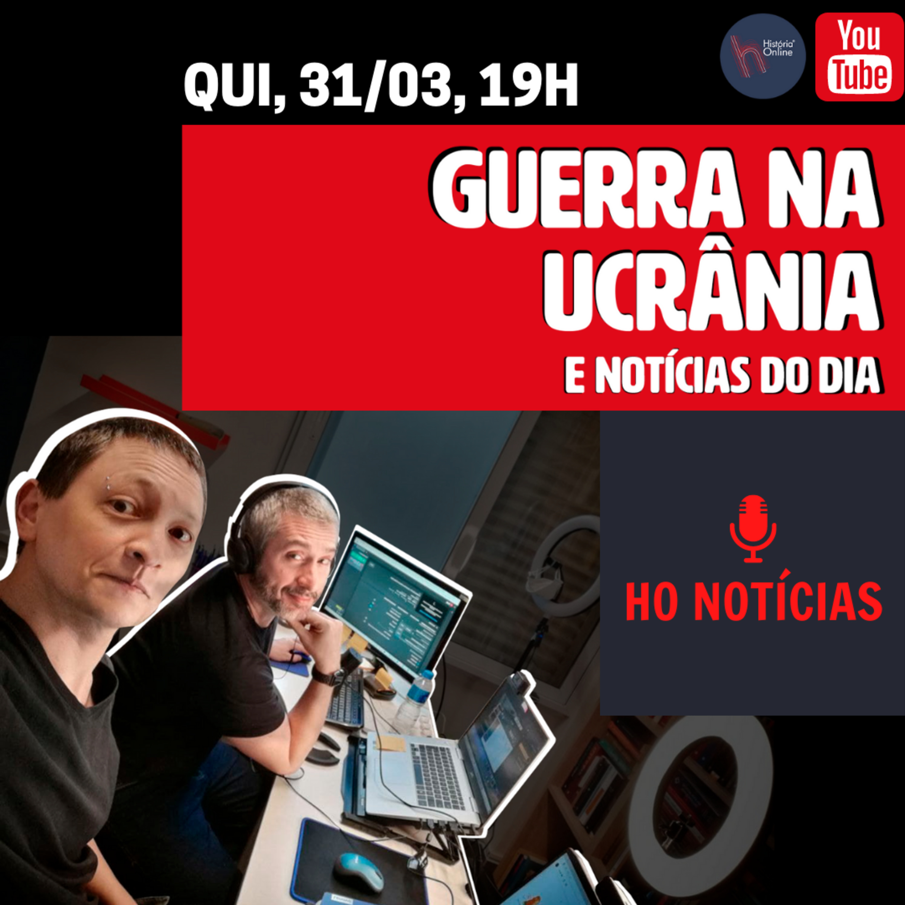 Guerra na Ucrânia e outras notícias: HO Notícias de 31/03/2022