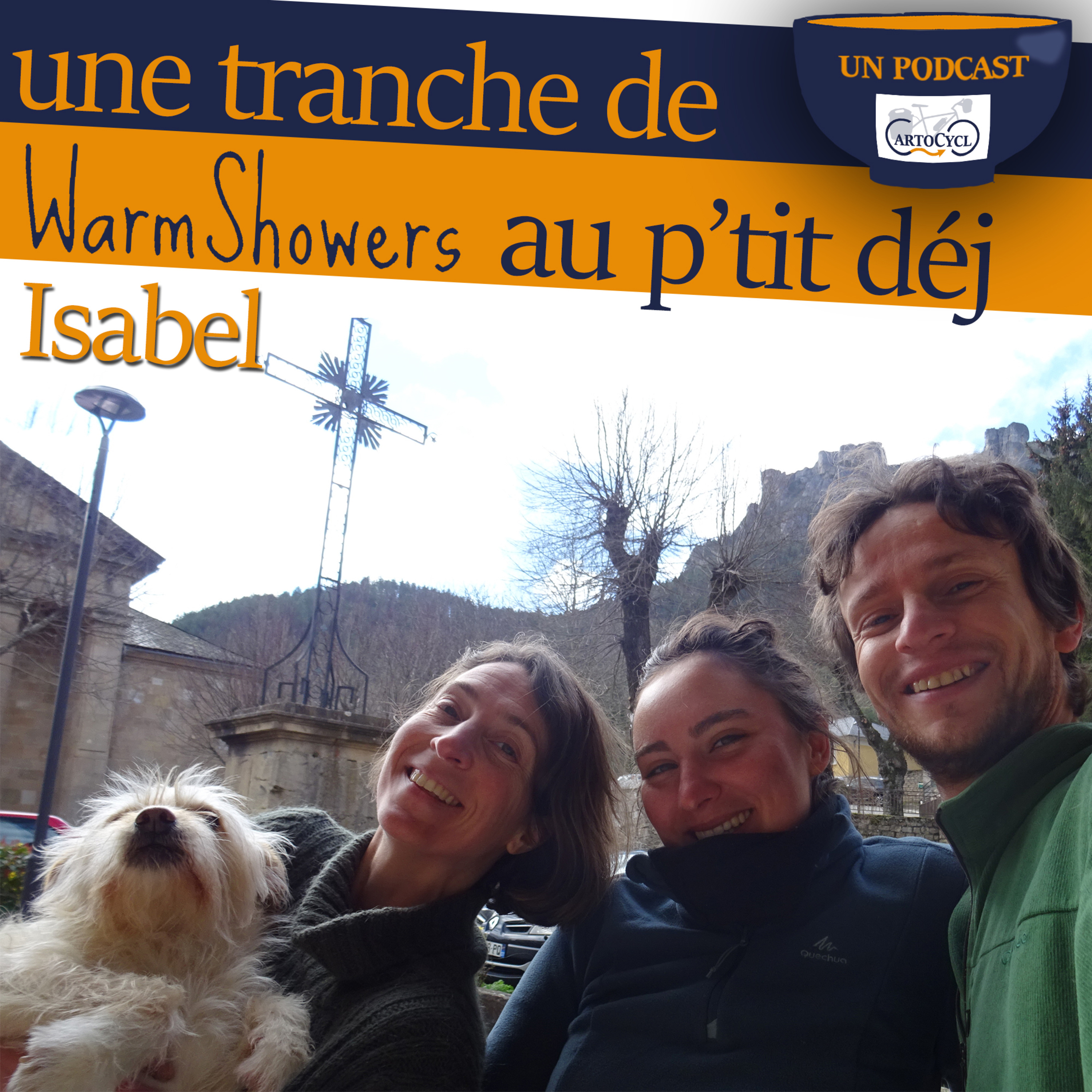 Isabel - Une tranche de Warmshowers au p'tit déj !