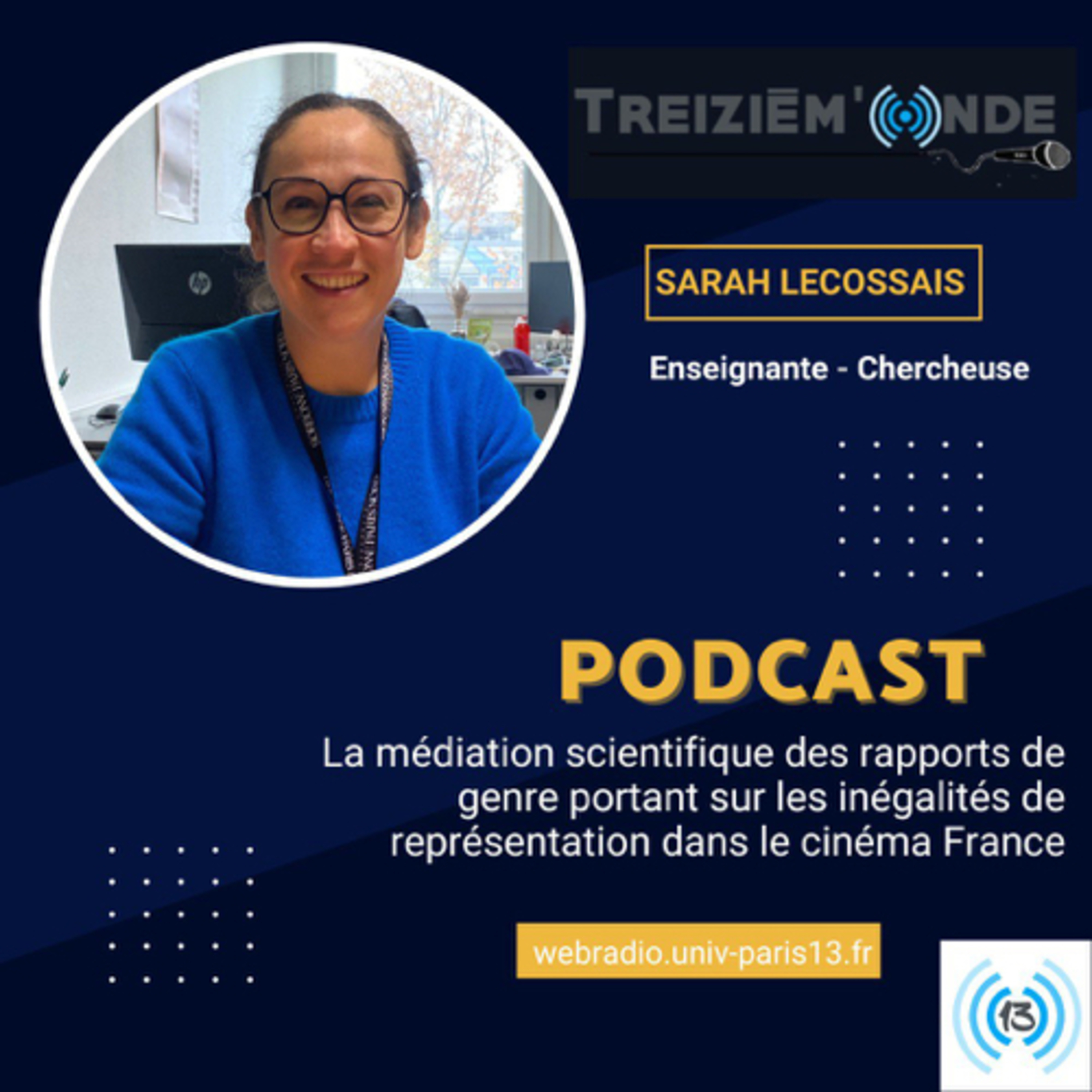 Sarah Lécossais : les inégalités de représentations dans le cinéma français episode artwork