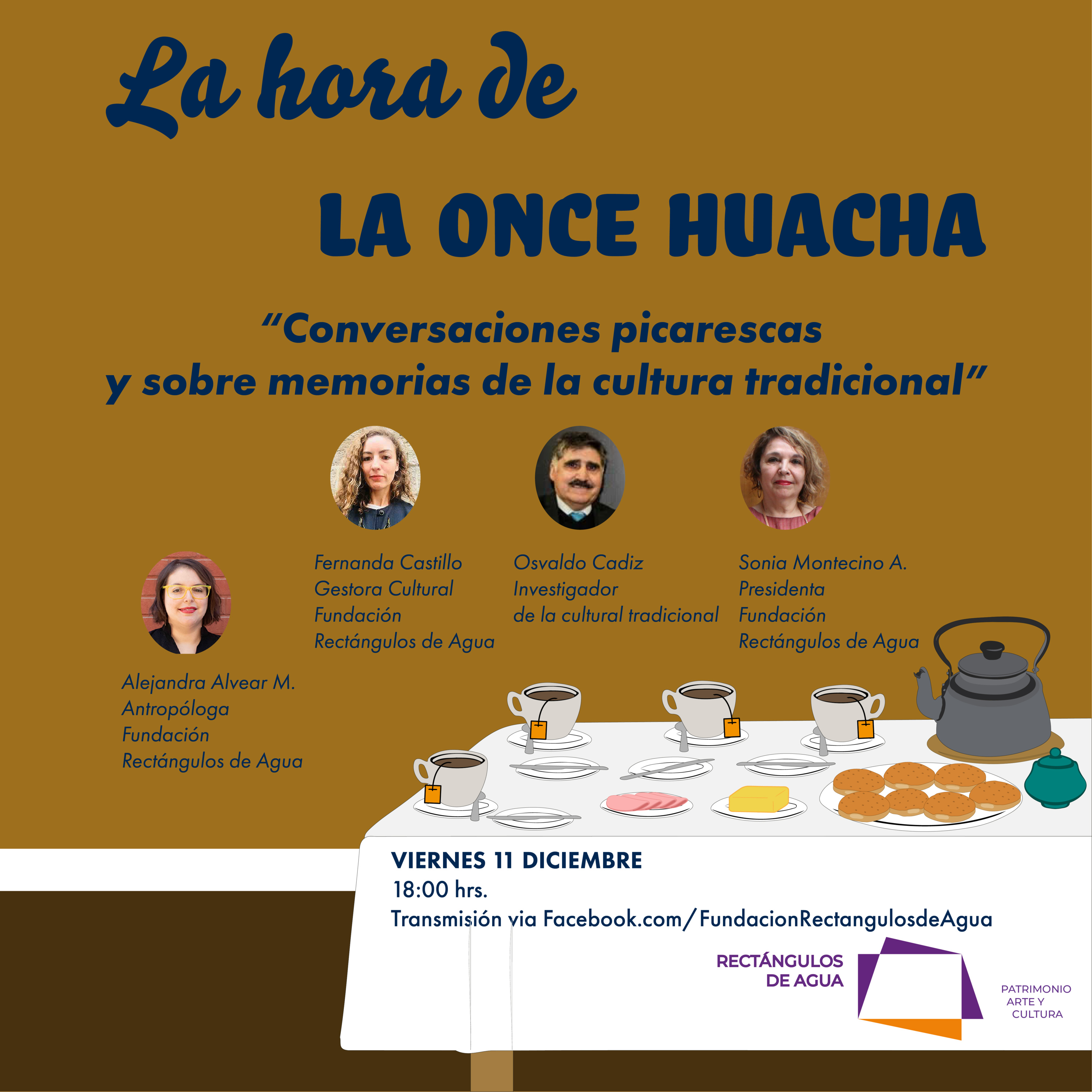 La hora de la once huacha