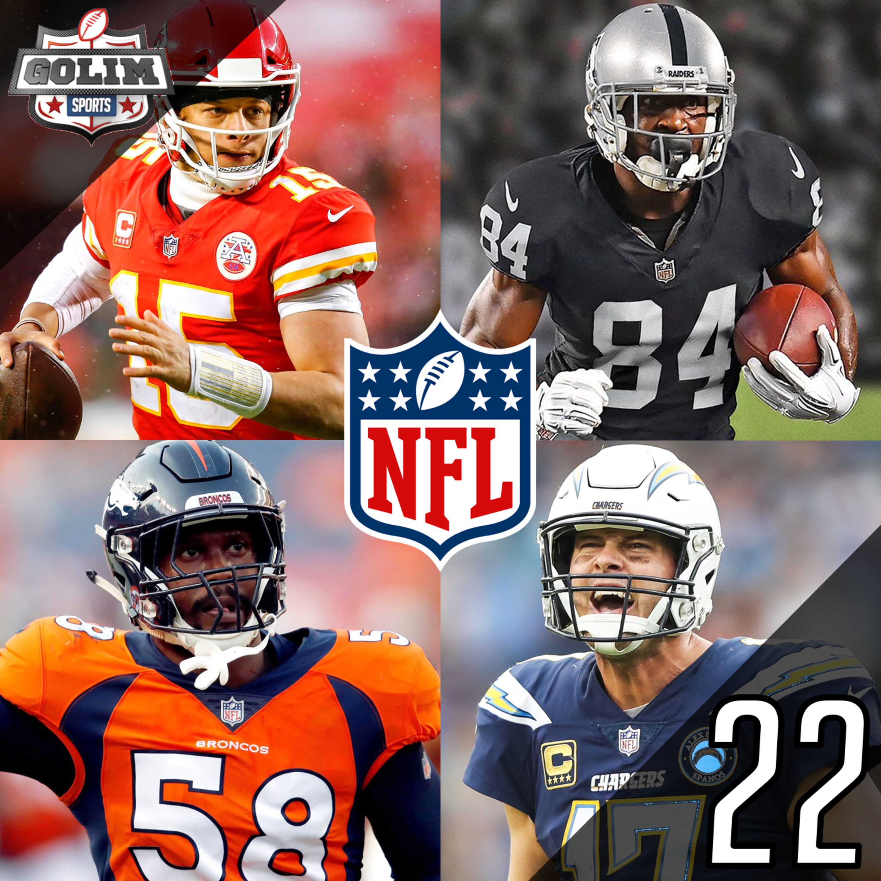 Ep.22 - Prevendo a Temporada 2019 da AFC WEST!