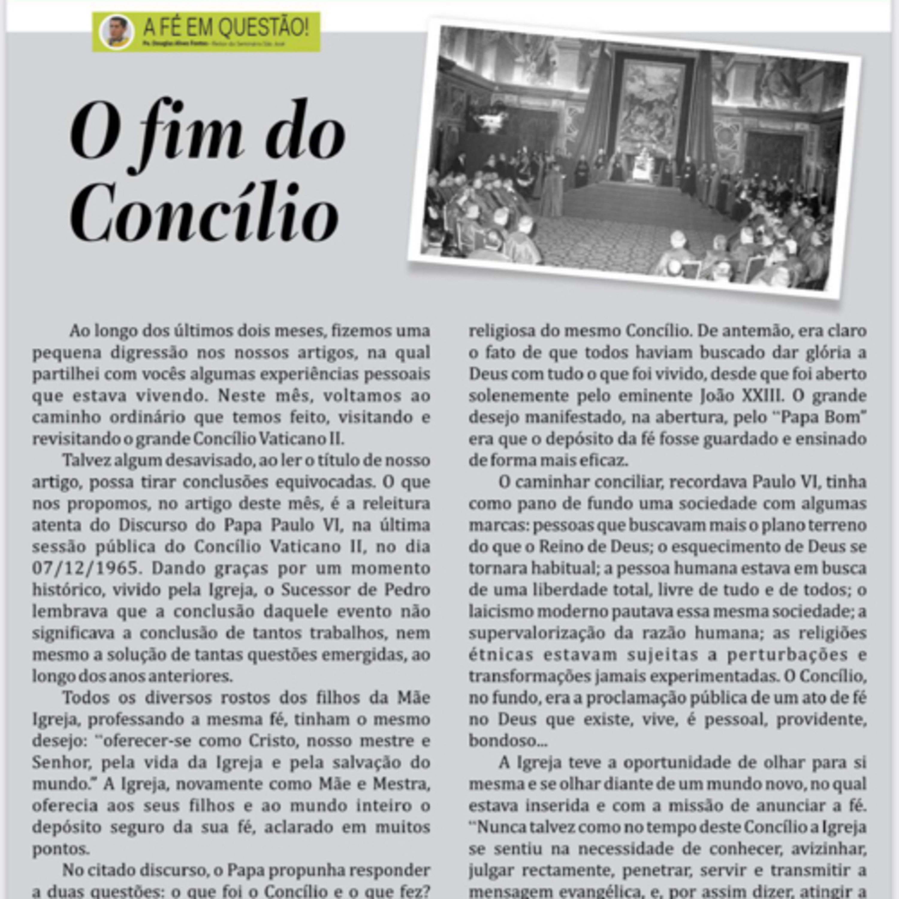 O fim do Concílio  episode artwork