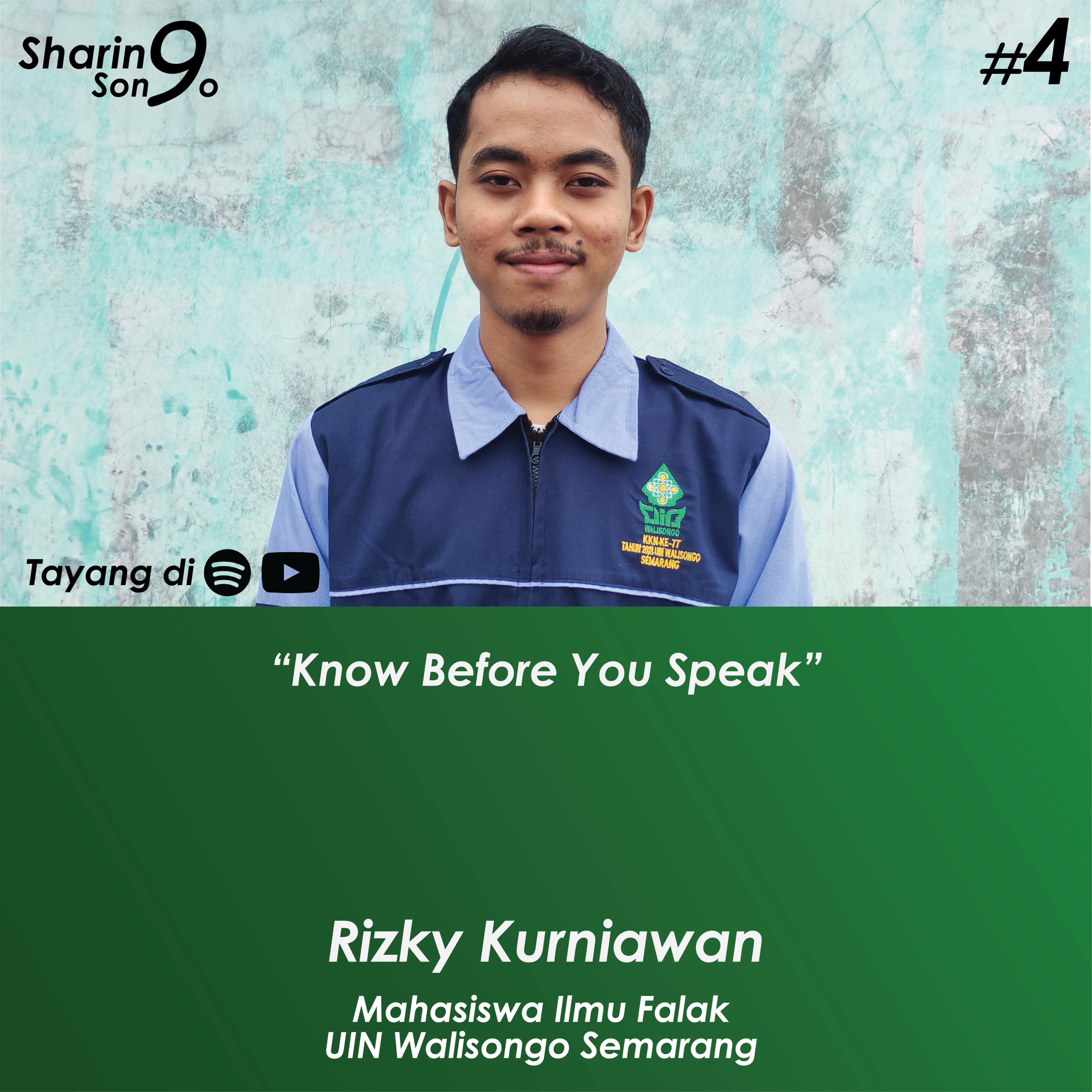 Sharing Songo Eps #4 Rizky Kurniawan I Mahasiswa Ilmu Falak UIN Walisongo Semarang episode artwork