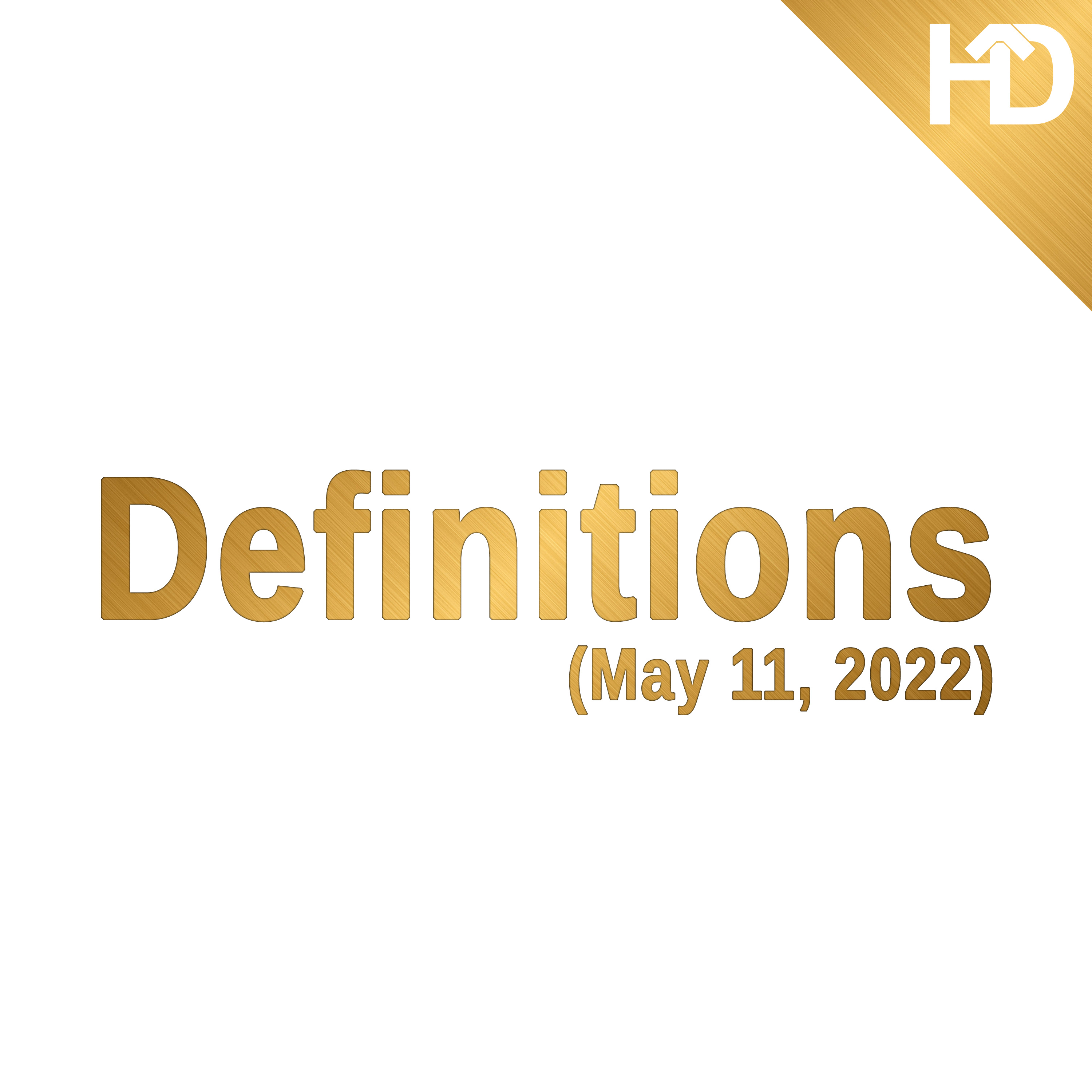 005 - Definitions episode artwork