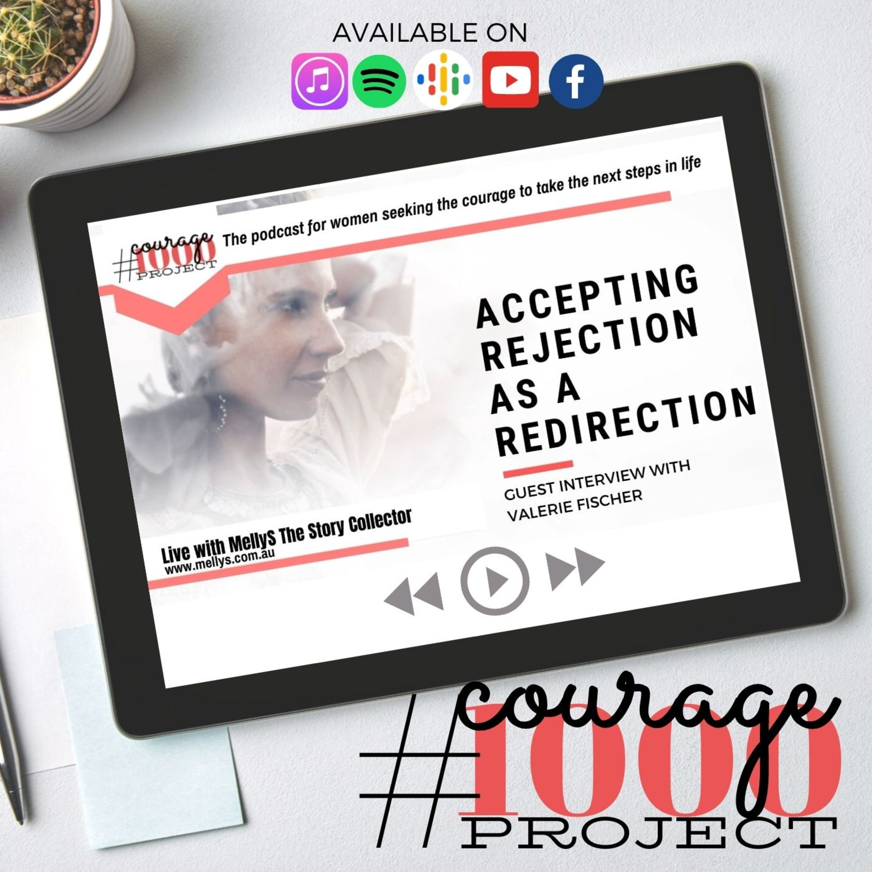 #courage1000project