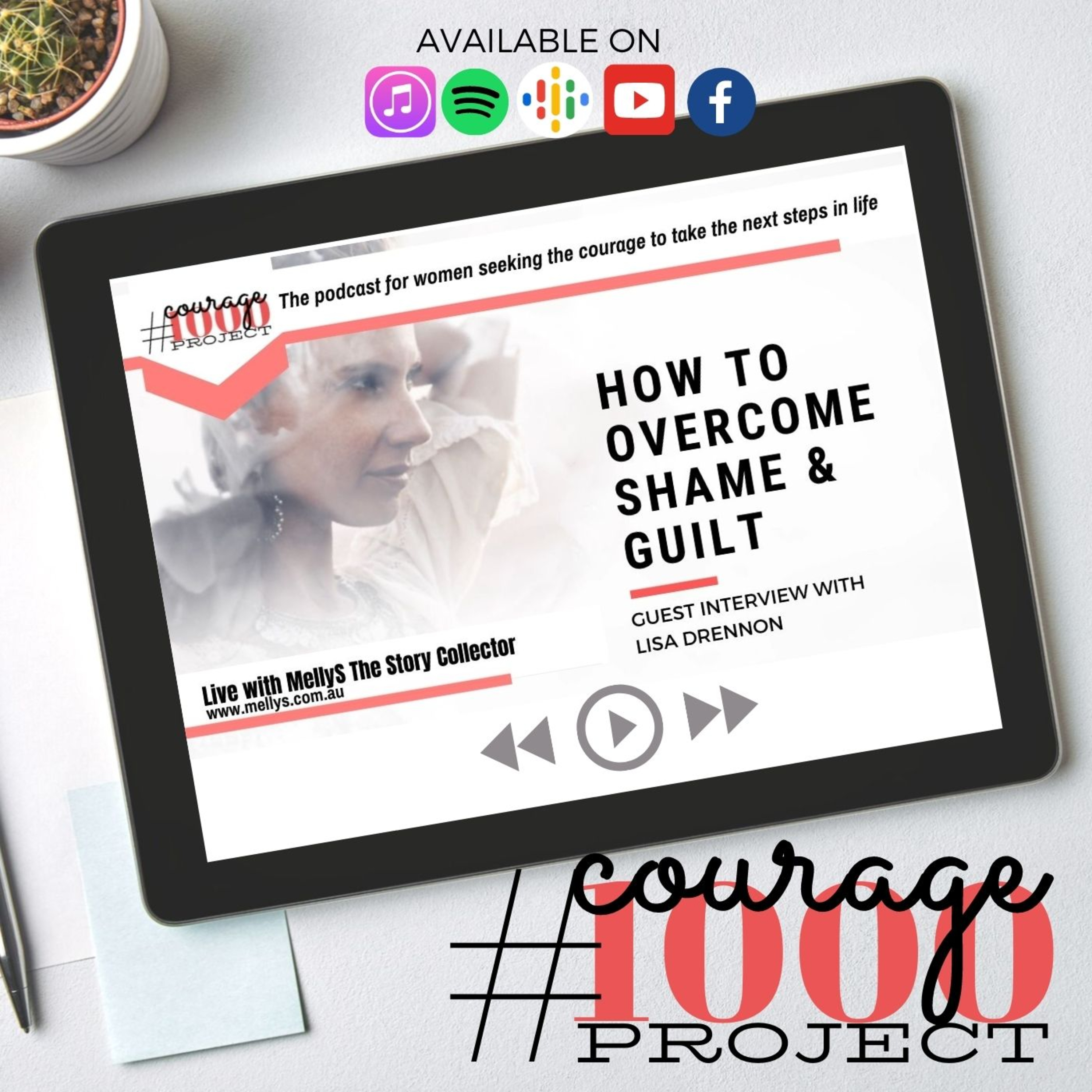 #courage1000project