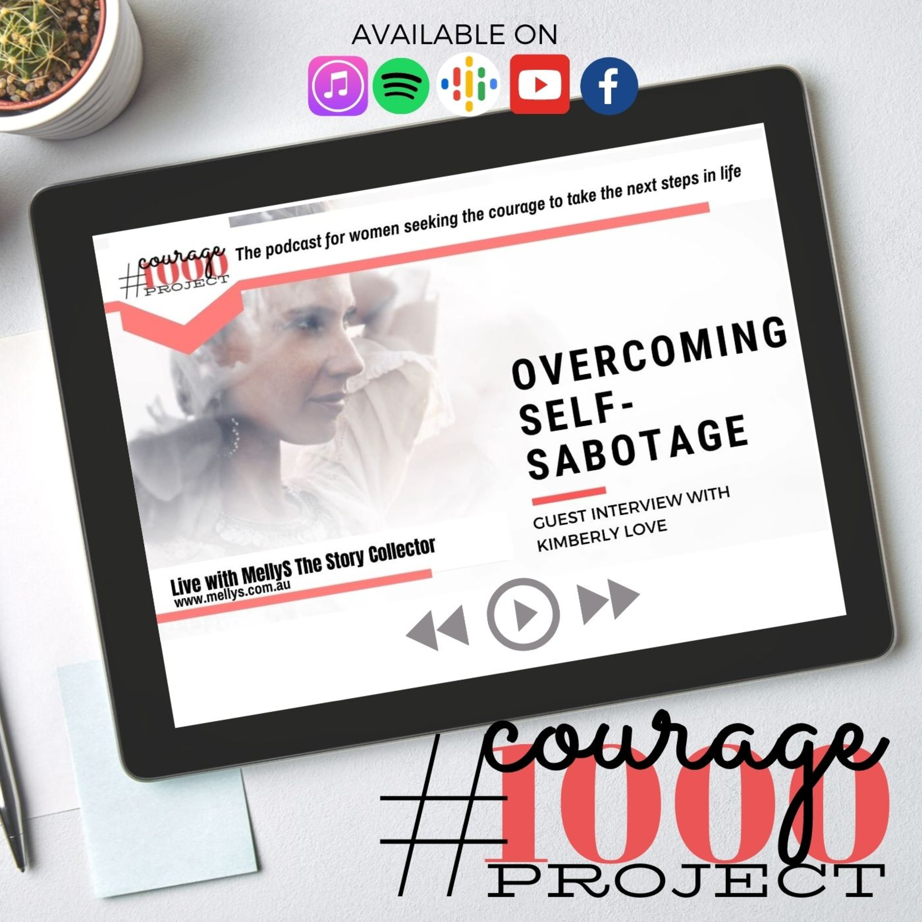 #courage1000project