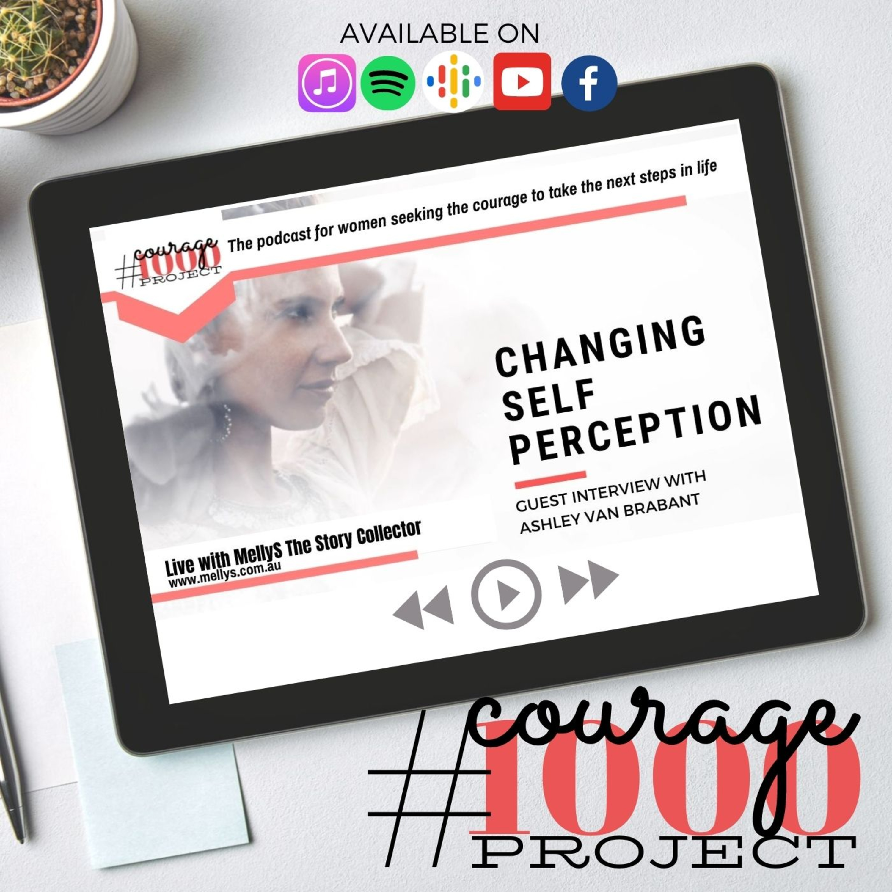 #courage1000project
