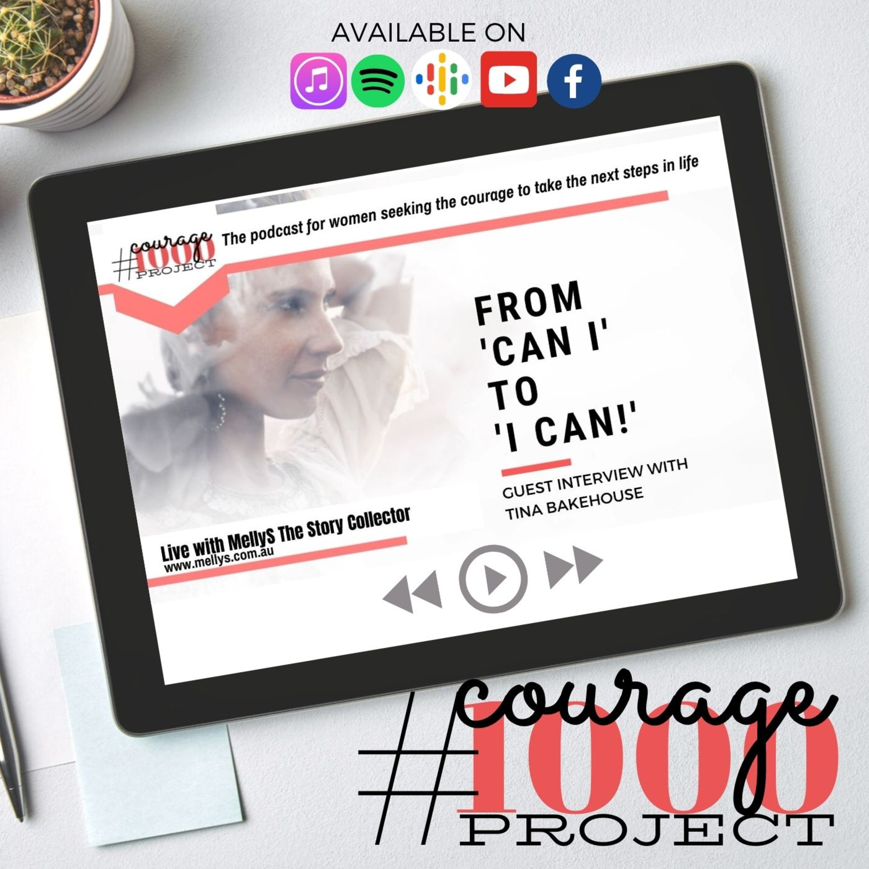 #courage1000project