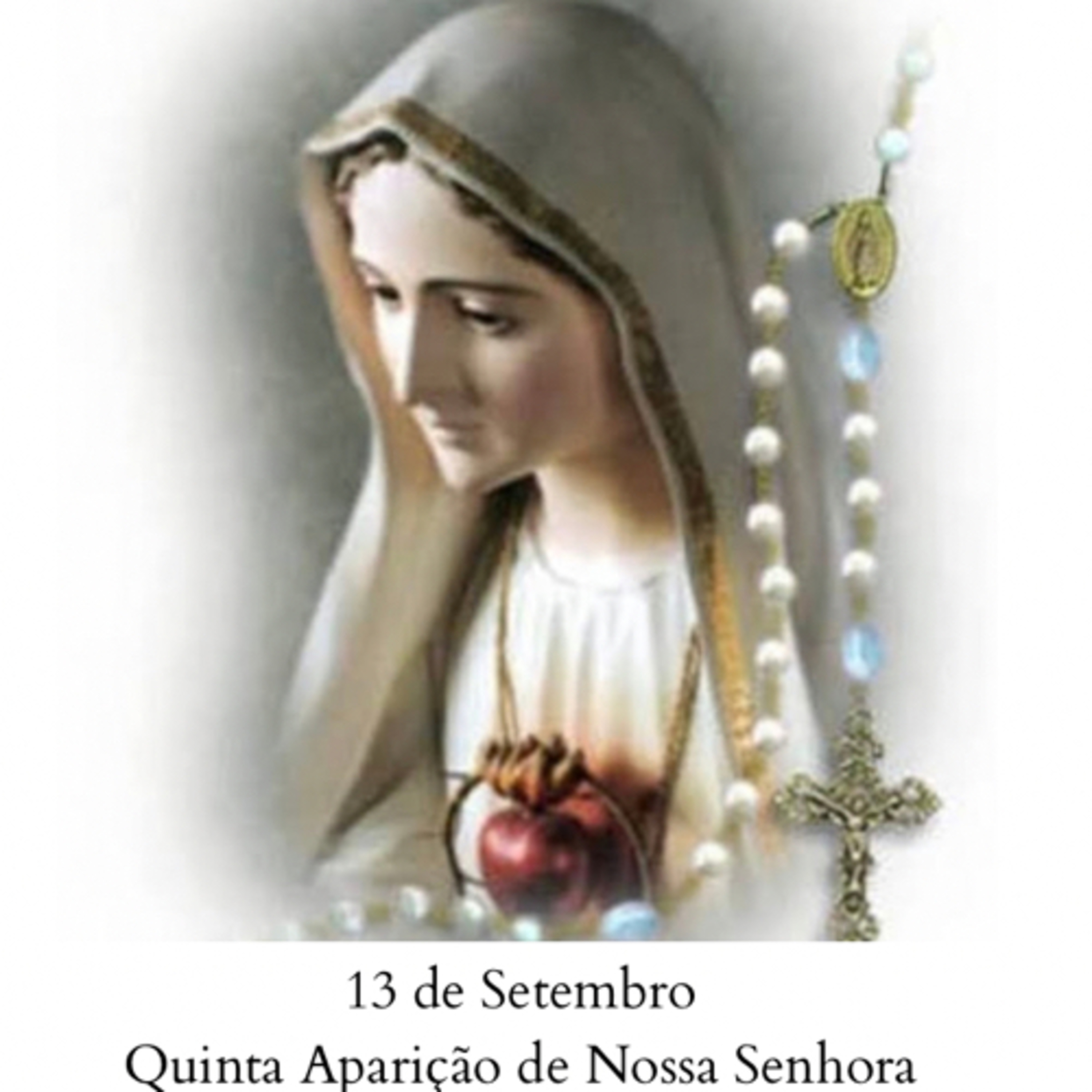 Cinco minutos com Maria Santíssima 🌹