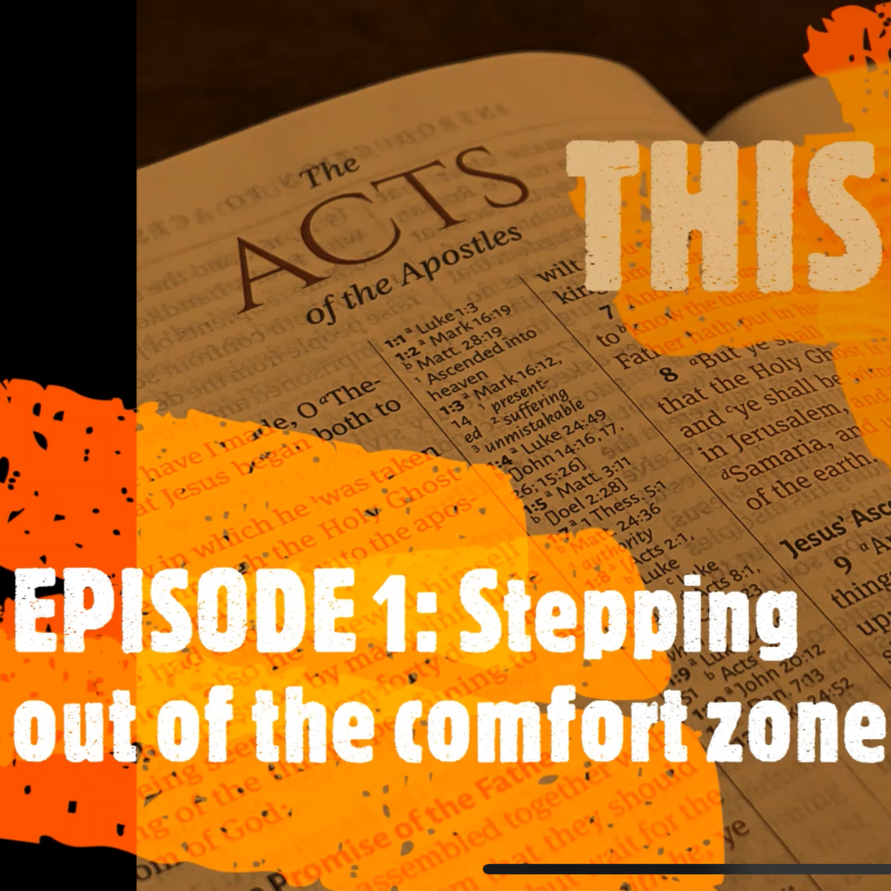 Episode 1: Stepping out of the comfort zone episode artwork