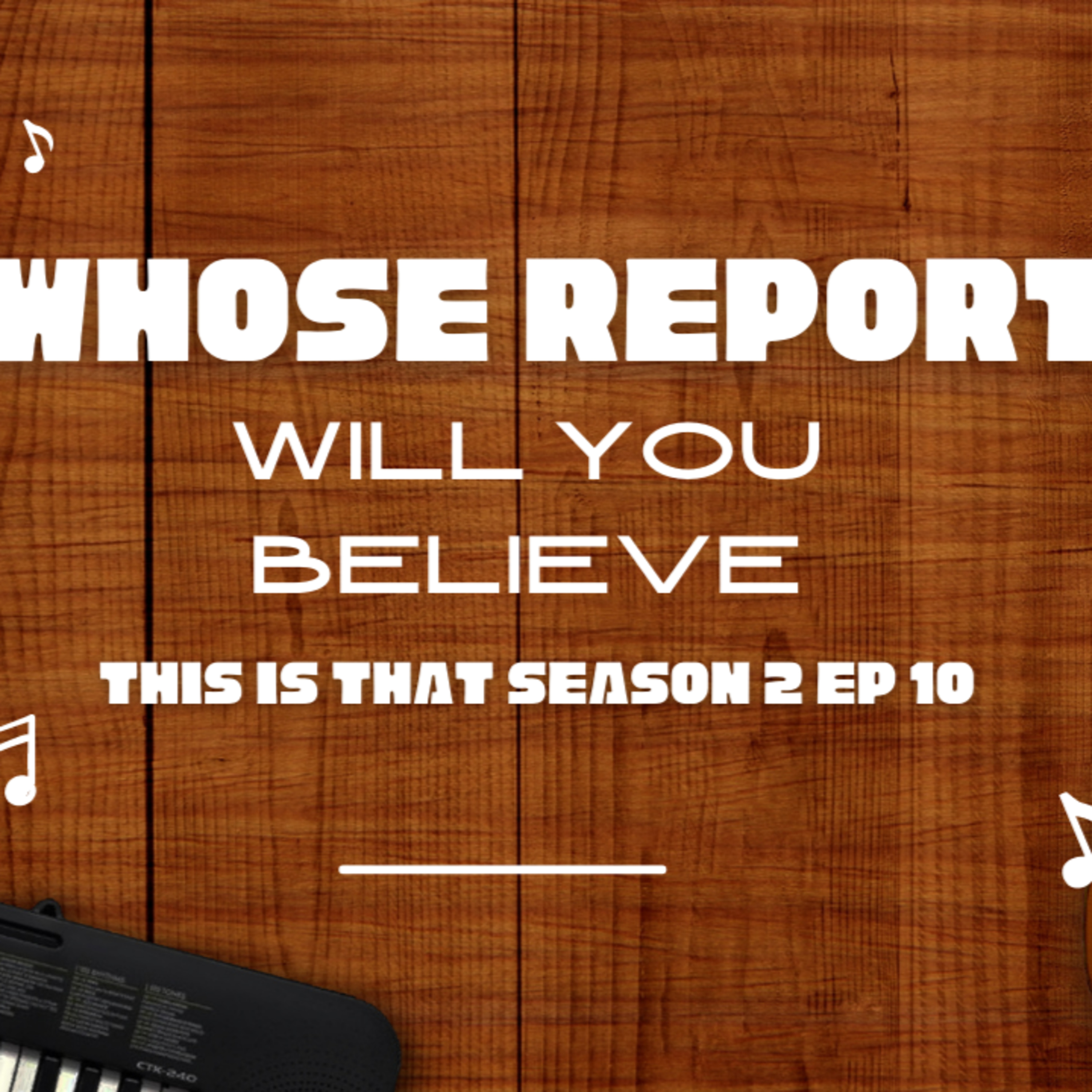 This is that season 2 Episode 11 Whose report will you believe episode artwork