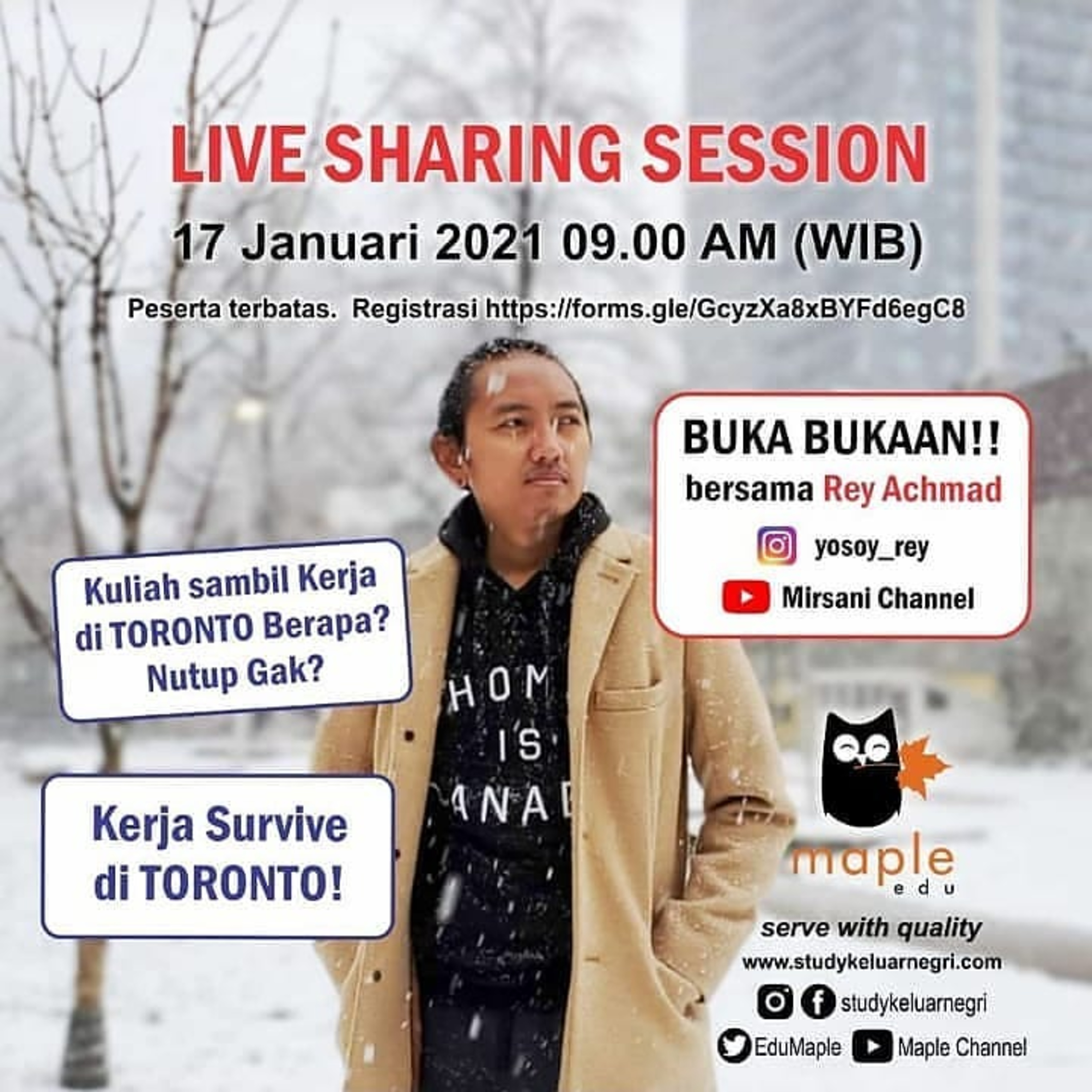 Live Sharing Sessions with Maple Edu