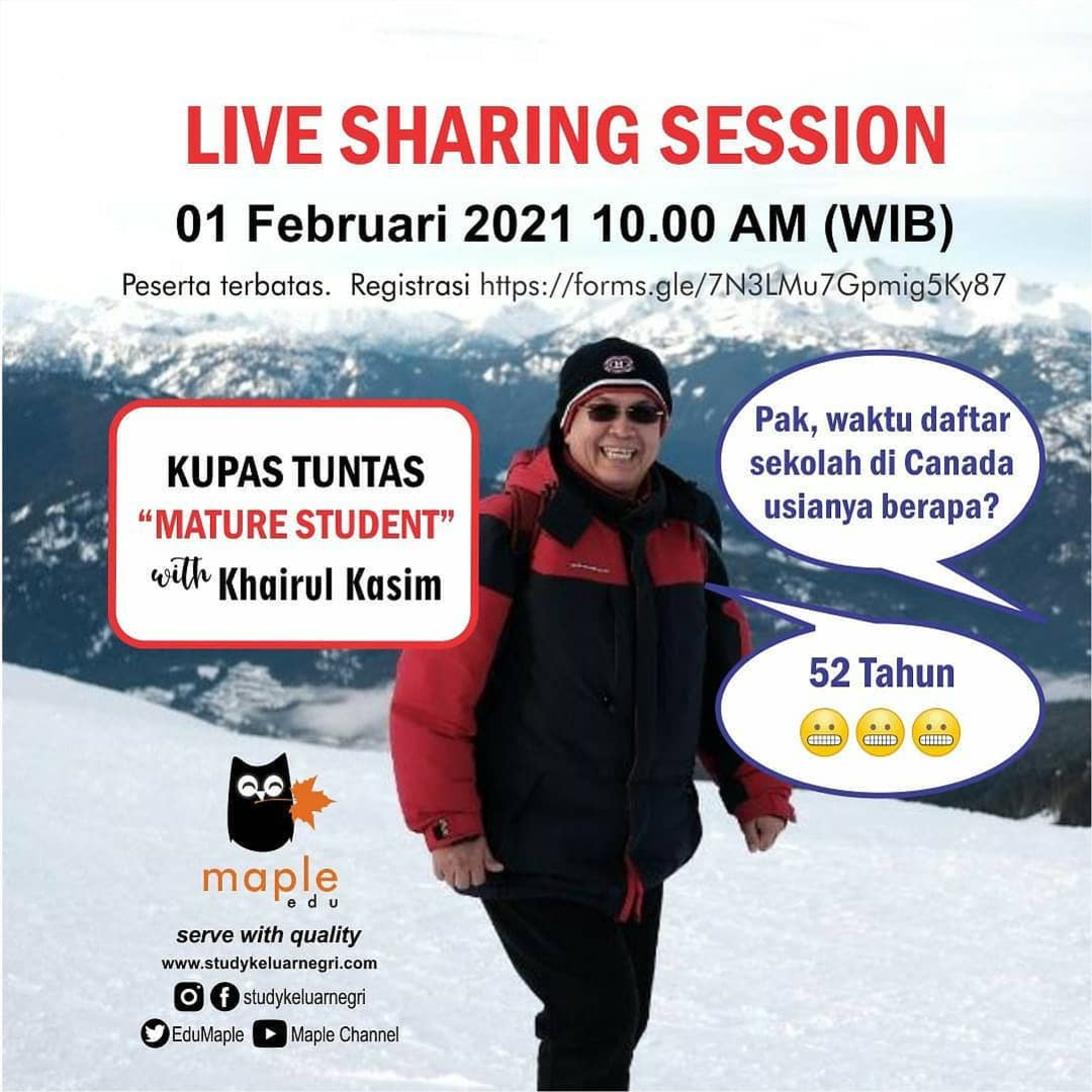 Live Sharing Sessions with Maple Edu