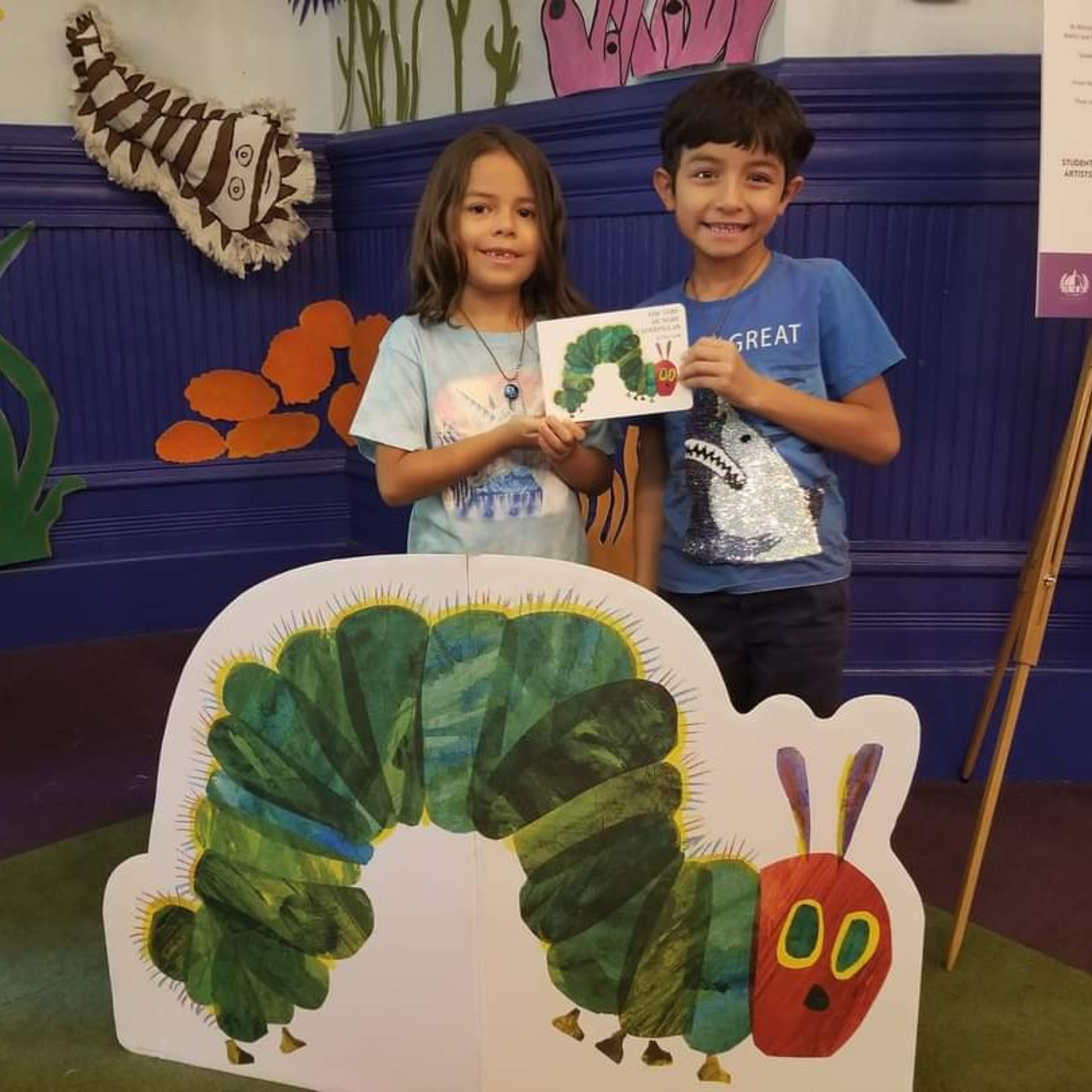 The Very Hungry Caterpillar by Eric Carle.