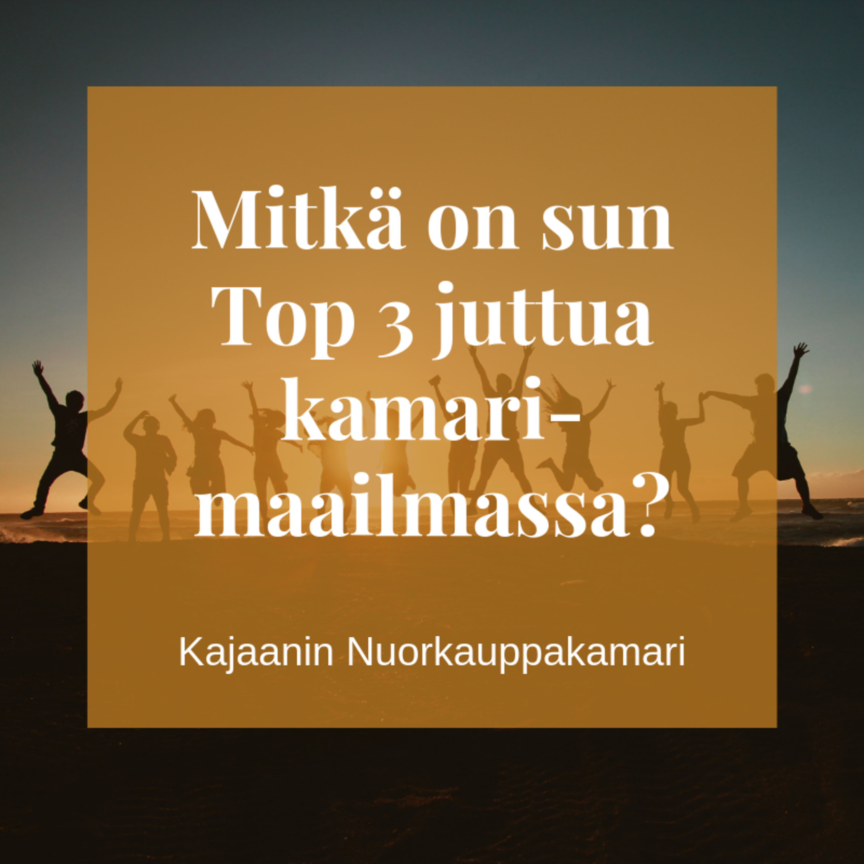 Niin, että mikä Nuorkauppakamari?