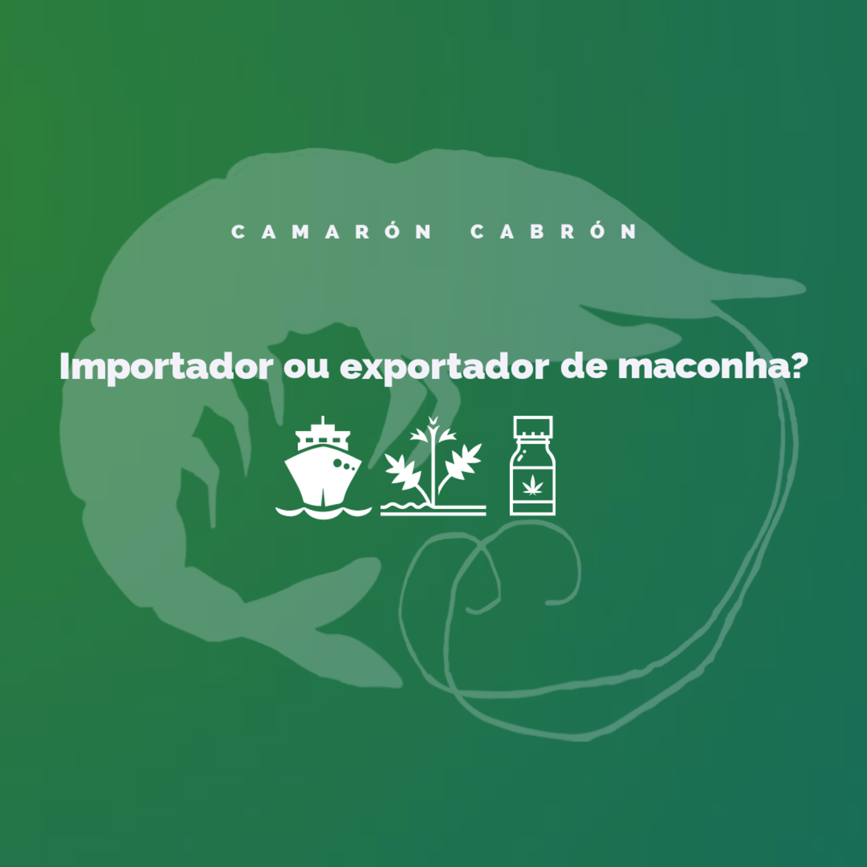 CC #103 - Importador ou exportador de maconha? episode artwork